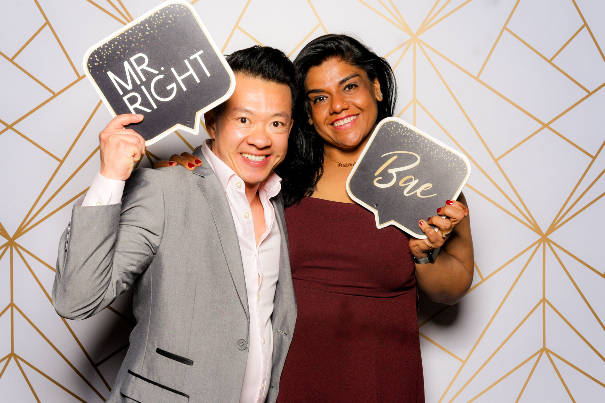 Ishaan + Jacqueline Wedding | View more photos from the event at v1.boothgallery.com/u/PhabPhotobooth/Ishaan-Jacqueline-Wedding