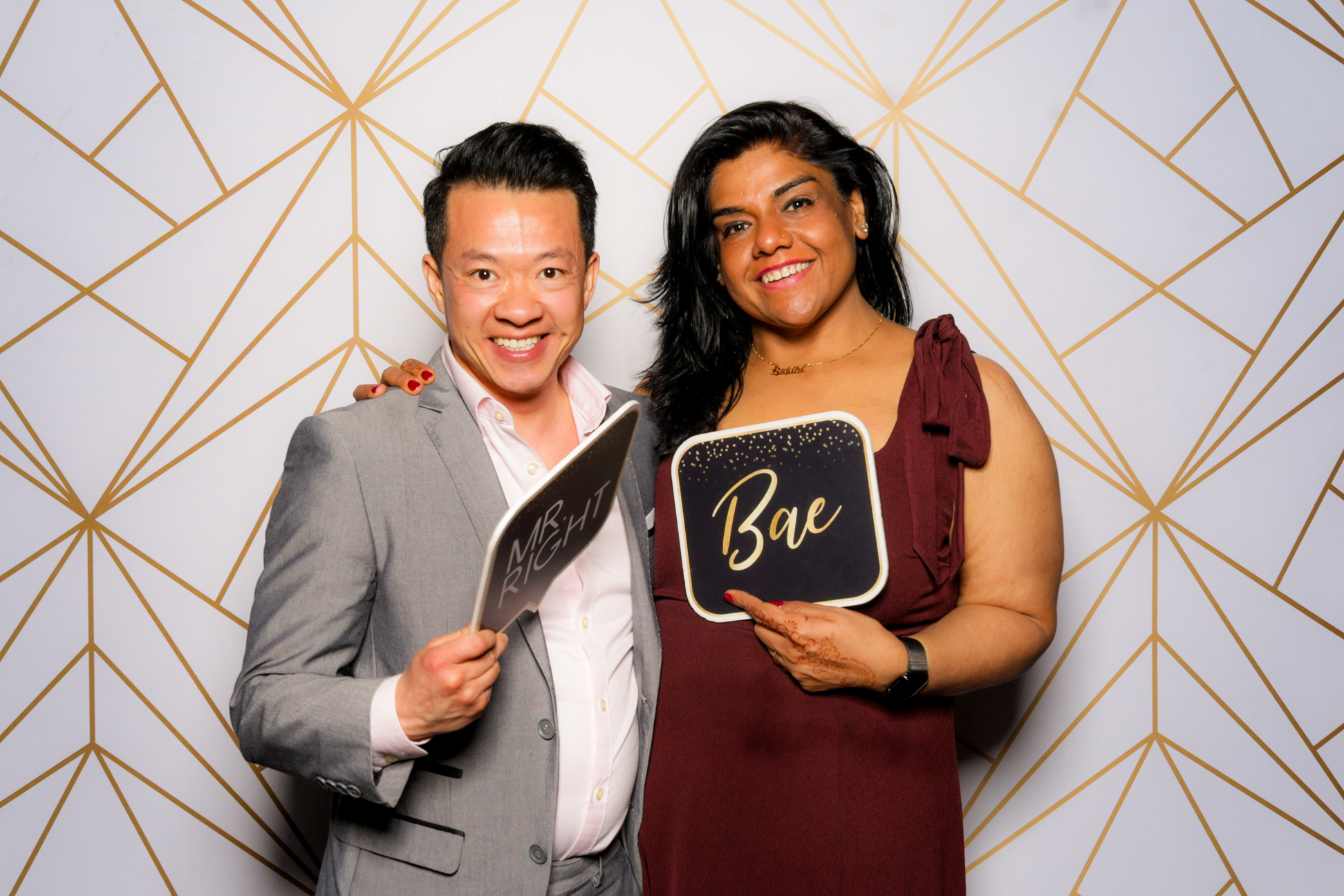 Ishaan + Jacqueline Wedding | View more photos from the event at v1.boothgallery.com/u/PhabPhotobooth/Ishaan-Jacqueline-Wedding