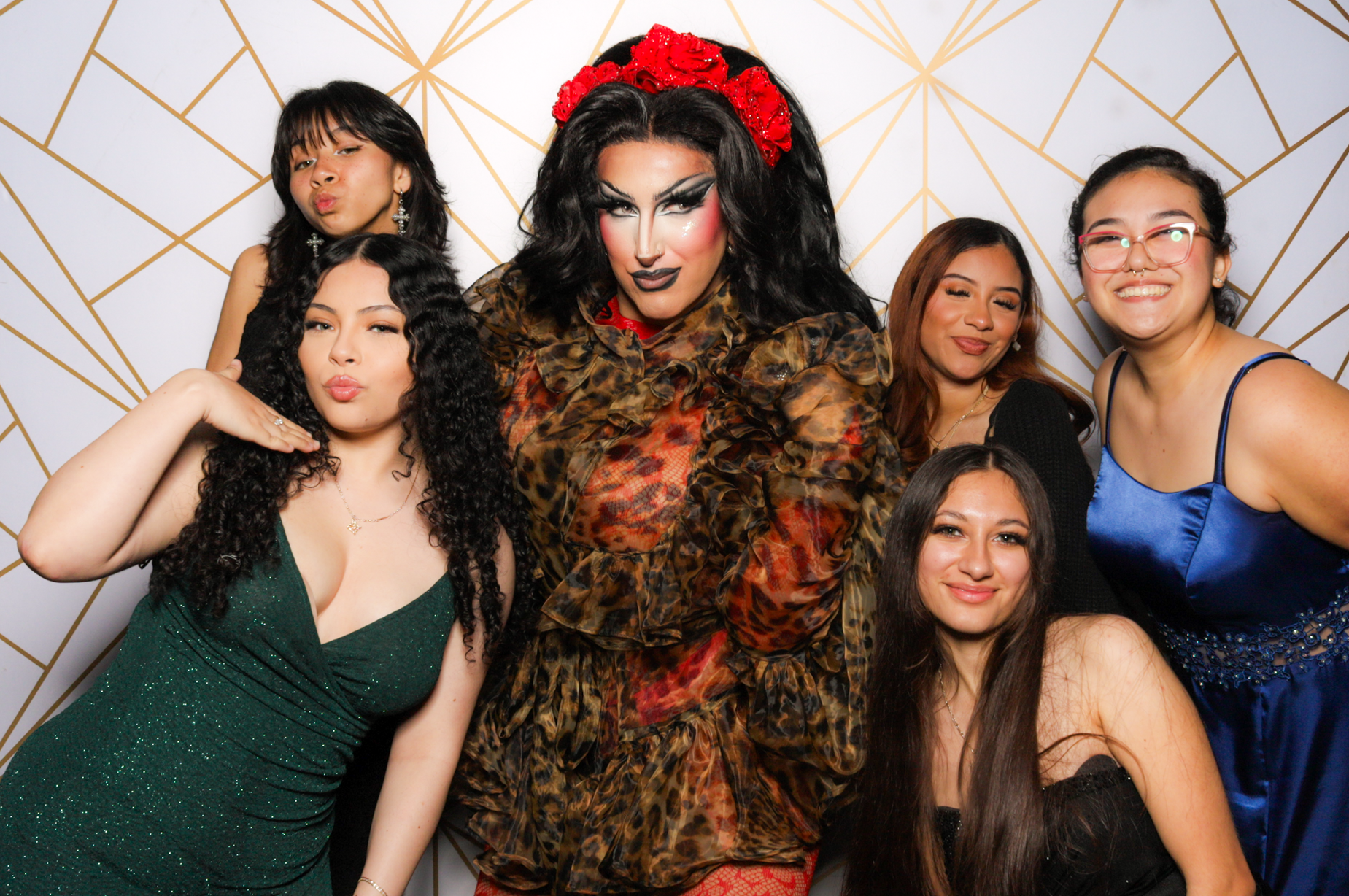 Ishaan + Jacqueline Wedding | View more photos from the event at v1.boothgallery.com/u/PhabPhotobooth/Ishaan-Jacqueline-Wedding