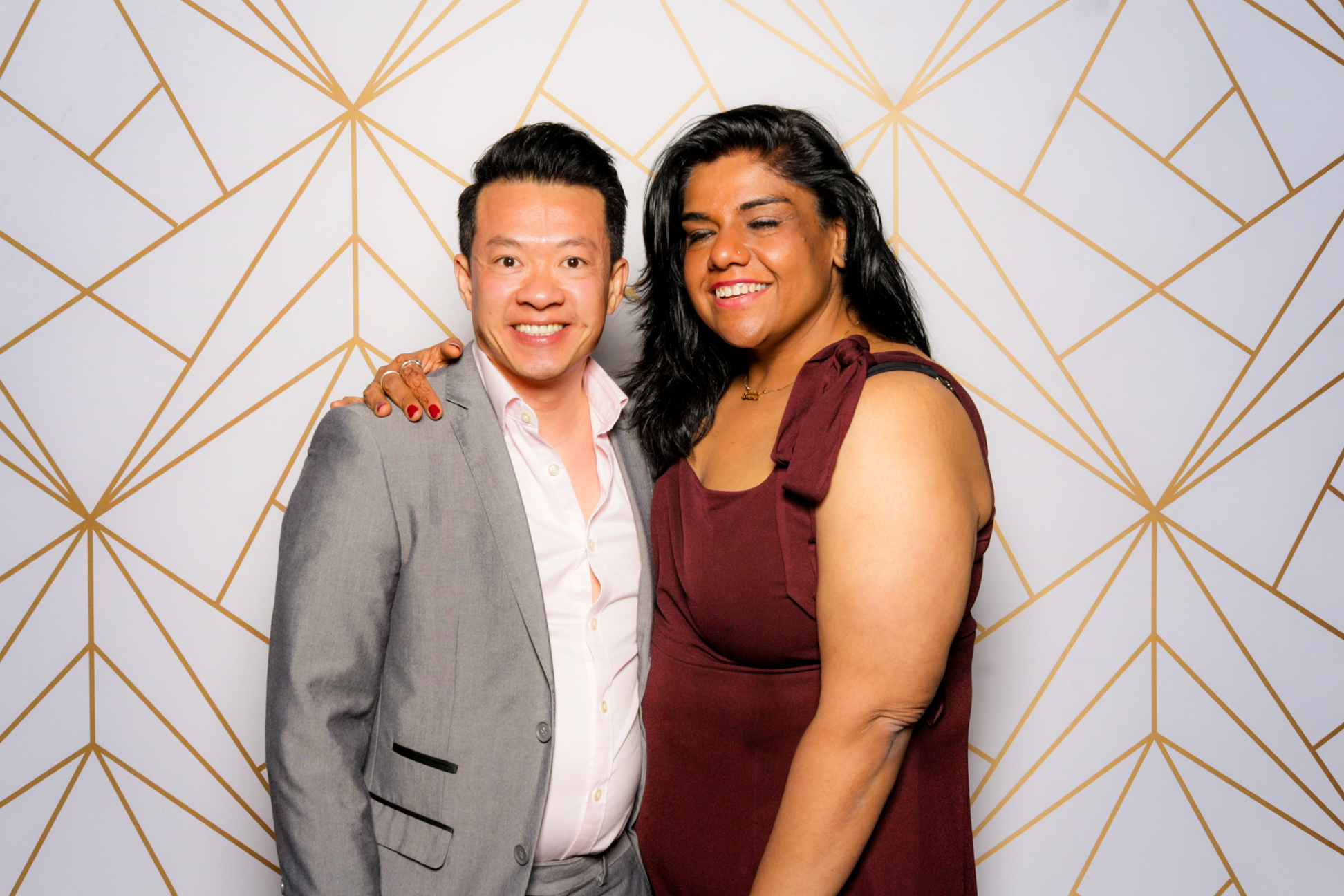 Ishaan + Jacqueline Wedding | View more photos from the event at v1.boothgallery.com/u/PhabPhotobooth/Ishaan-Jacqueline-Wedding