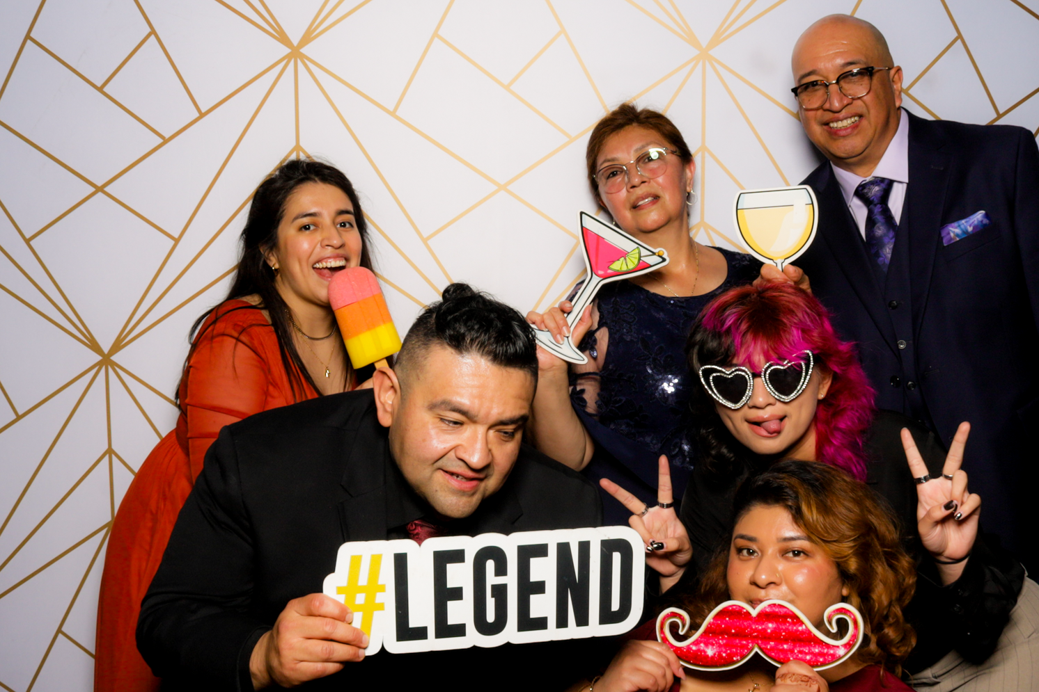 Ishaan + Jacqueline Wedding | View more photos from the event at v1.boothgallery.com/u/PhabPhotobooth/Ishaan-Jacqueline-Wedding