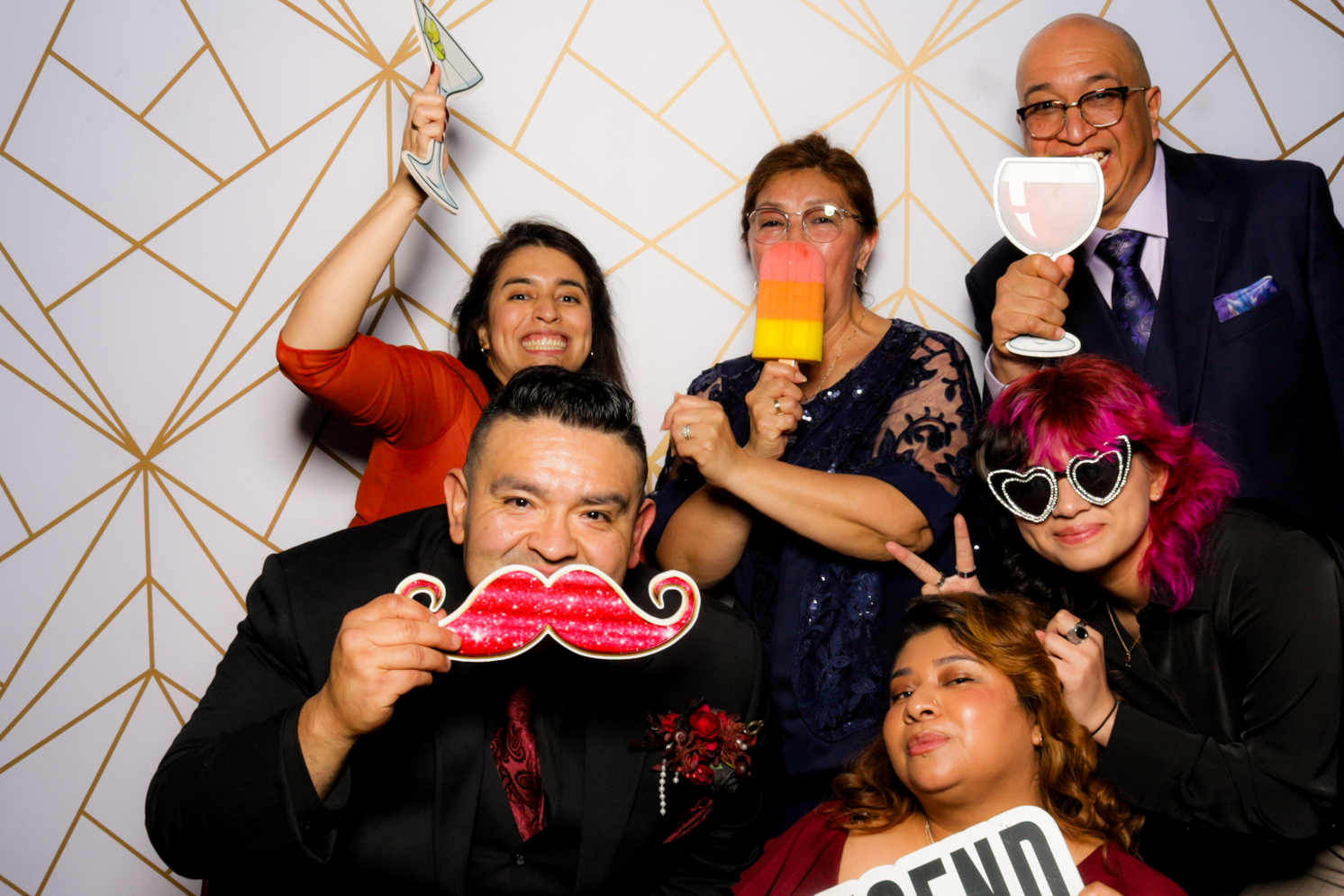 Ishaan + Jacqueline Wedding | View more photos from the event at v1.boothgallery.com/u/PhabPhotobooth/Ishaan-Jacqueline-Wedding