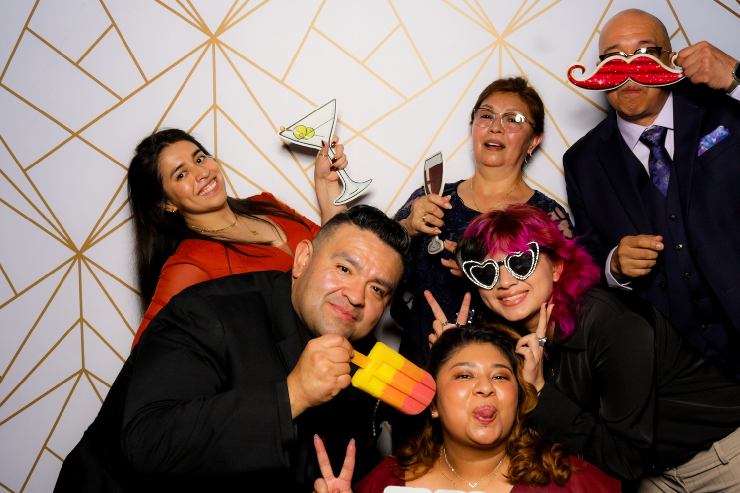 Ishaan + Jacqueline Wedding | View more photos from the event at v1.boothgallery.com/u/PhabPhotobooth/Ishaan-Jacqueline-Wedding