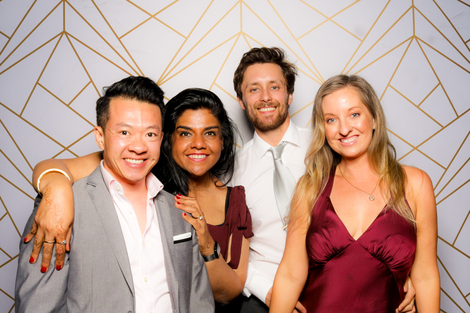 Ishaan + Jacqueline Wedding | View more photos from the event at v1.boothgallery.com/u/PhabPhotobooth/Ishaan-Jacqueline-Wedding