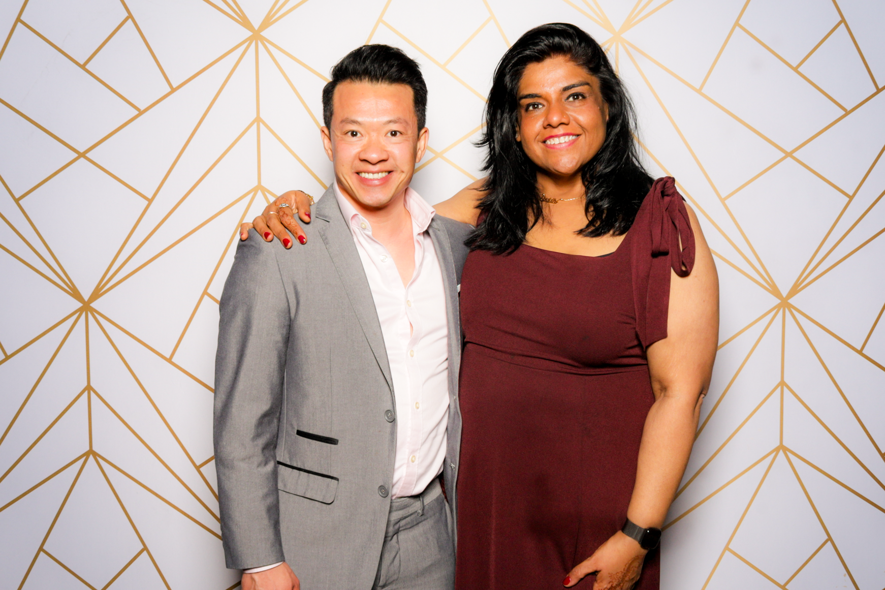 Ishaan + Jacqueline Wedding | View more photos from the event at v1.boothgallery.com/u/PhabPhotobooth/Ishaan-Jacqueline-Wedding