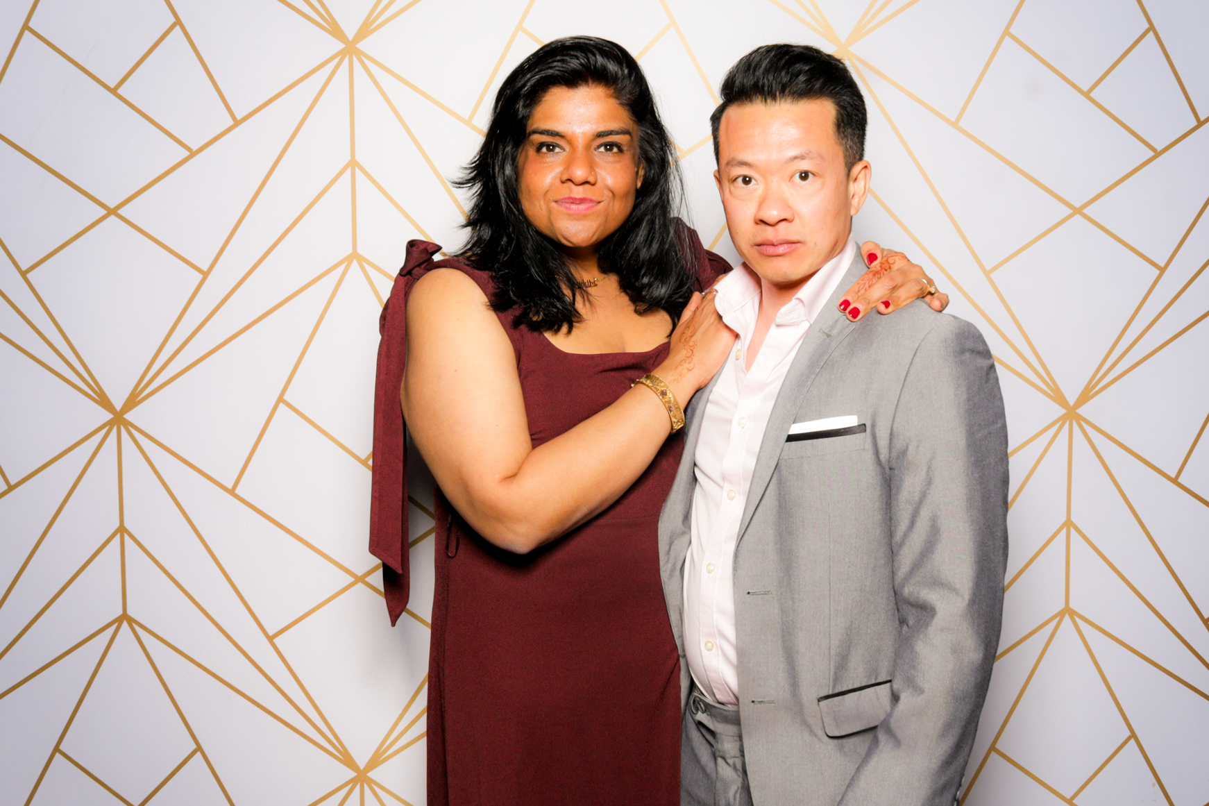 Ishaan + Jacqueline Wedding | View more photos from the event at v1.boothgallery.com/u/PhabPhotobooth/Ishaan-Jacqueline-Wedding