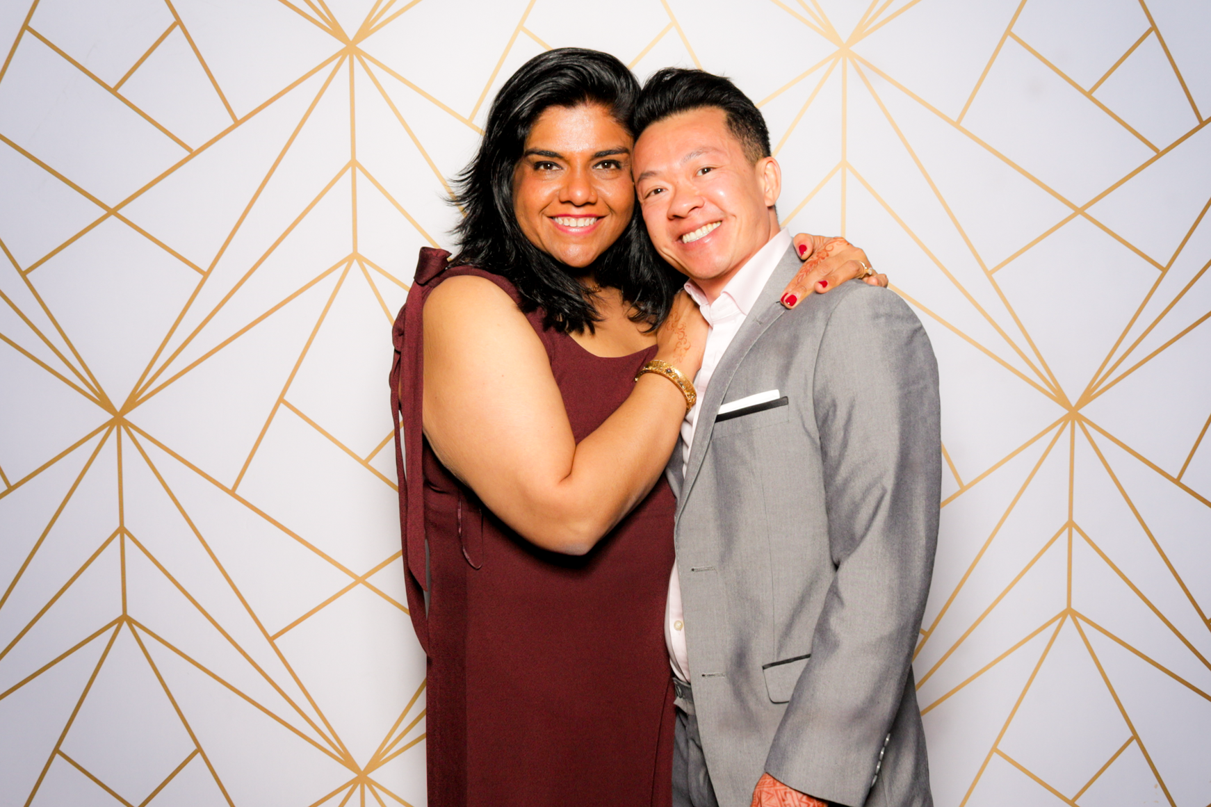 Ishaan + Jacqueline Wedding | View more photos from the event at v1.boothgallery.com/u/PhabPhotobooth/Ishaan-Jacqueline-Wedding