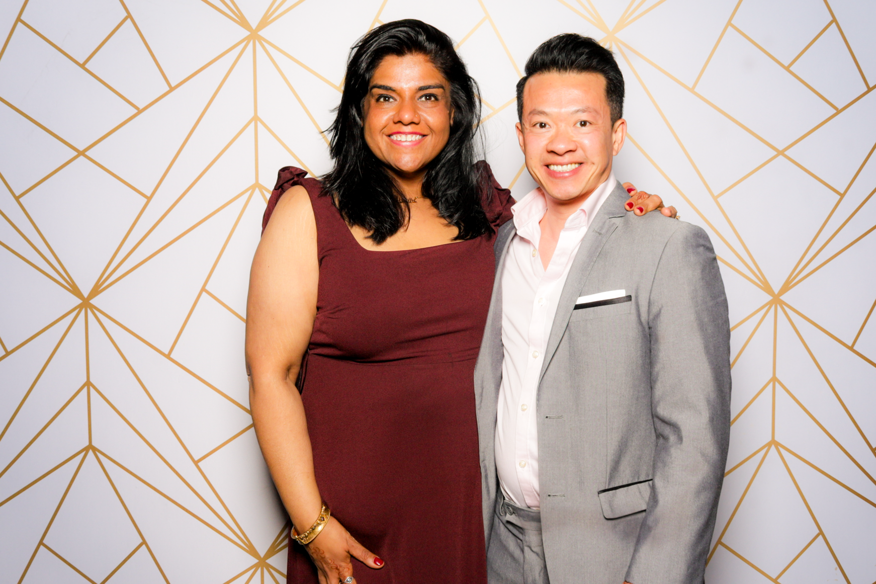 Ishaan + Jacqueline Wedding | View more photos from the event at v1.boothgallery.com/u/PhabPhotobooth/Ishaan-Jacqueline-Wedding