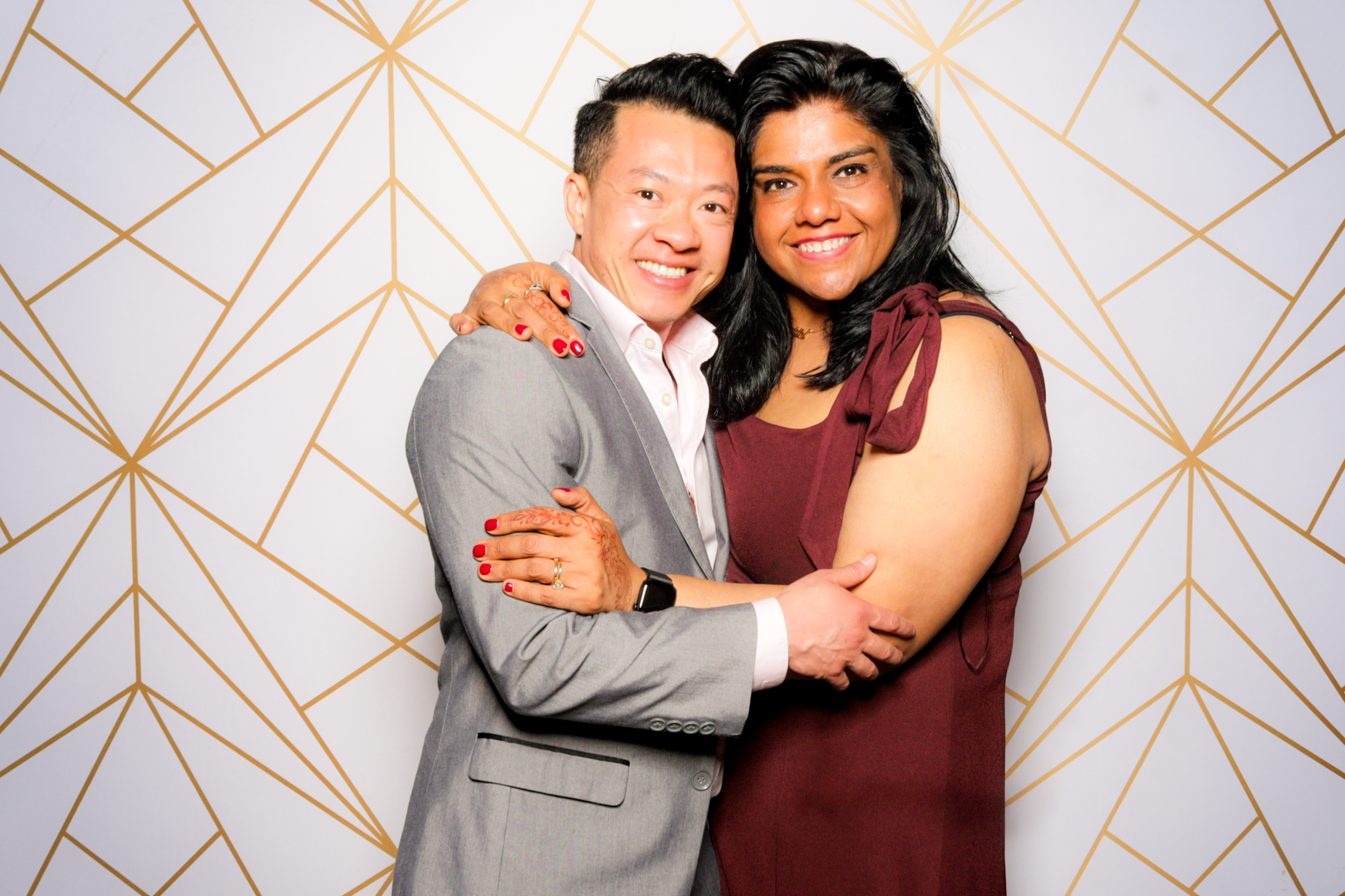 Ishaan + Jacqueline Wedding | View more photos from the event at v1.boothgallery.com/u/PhabPhotobooth/Ishaan-Jacqueline-Wedding