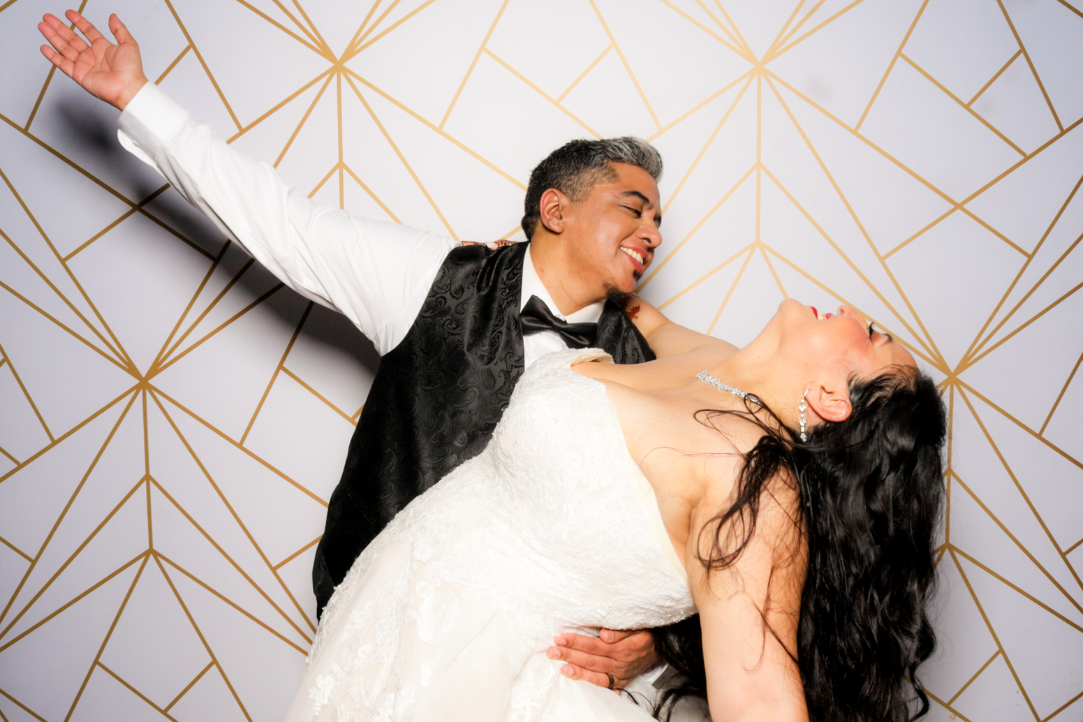 Ishaan + Jacqueline Wedding | View more photos from the event at v1.boothgallery.com/u/PhabPhotobooth/Ishaan-Jacqueline-Wedding