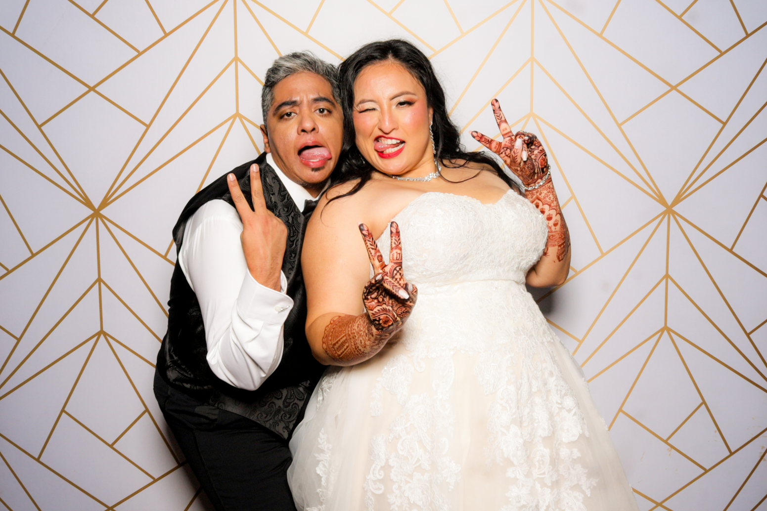 Ishaan + Jacqueline Wedding | View more photos from the event at v1.boothgallery.com/u/PhabPhotobooth/Ishaan-Jacqueline-Wedding