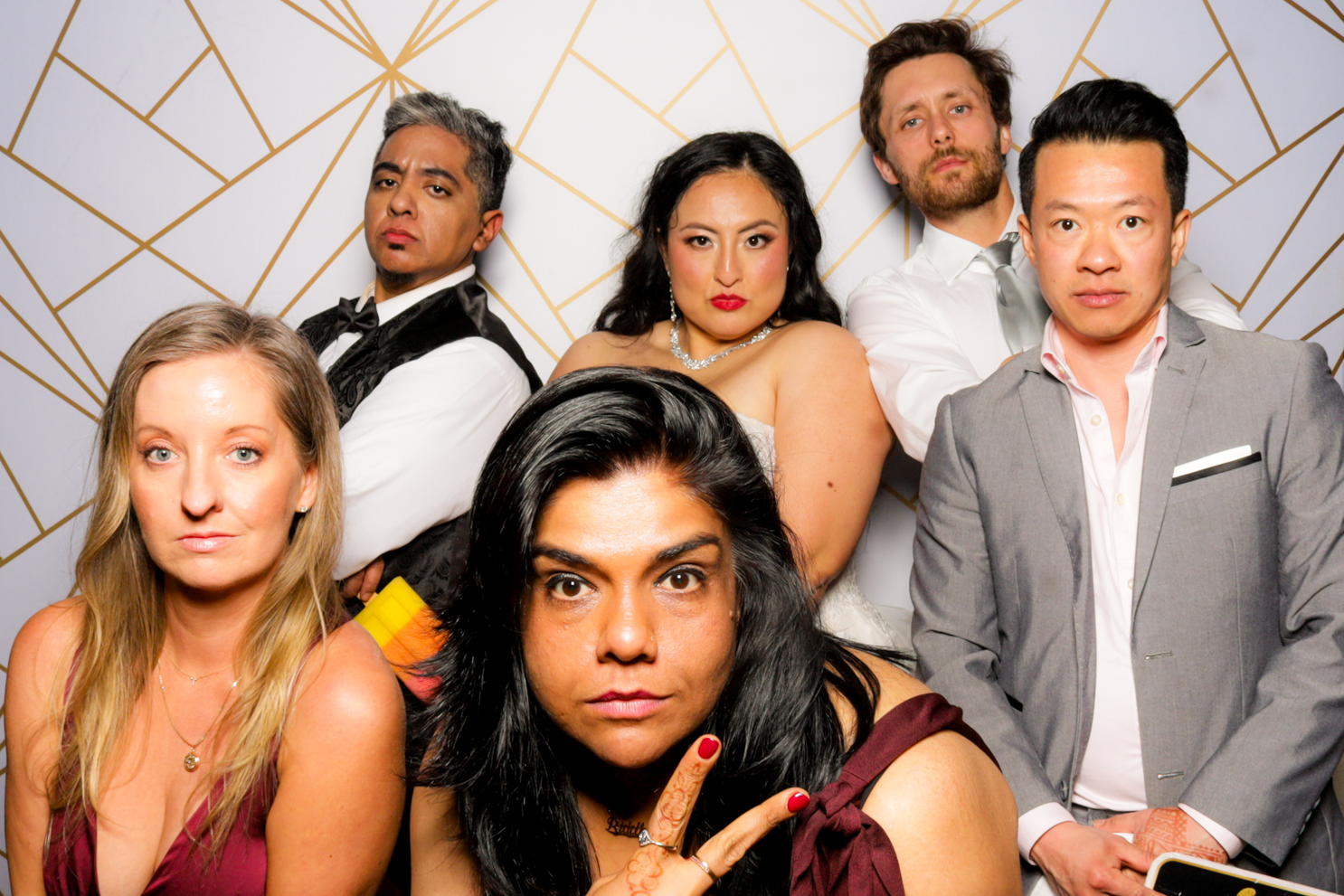 Ishaan + Jacqueline Wedding | View more photos from the event at v1.boothgallery.com/u/PhabPhotobooth/Ishaan-Jacqueline-Wedding