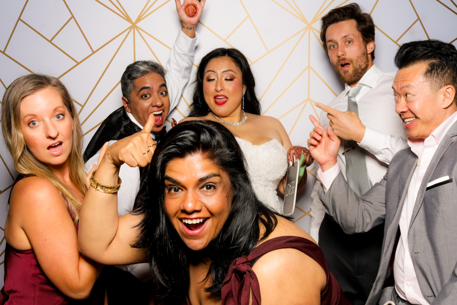 Ishaan + Jacqueline Wedding | View more photos from the event at v1.boothgallery.com/u/PhabPhotobooth/Ishaan-Jacqueline-Wedding