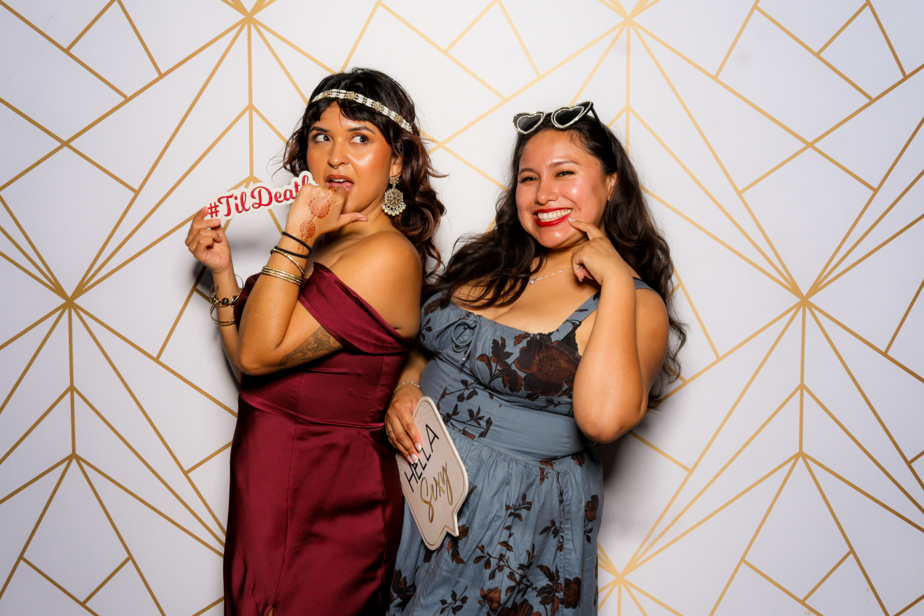 Ishaan + Jacqueline Wedding | View more photos from the event at v1.boothgallery.com/u/PhabPhotobooth/Ishaan-Jacqueline-Wedding