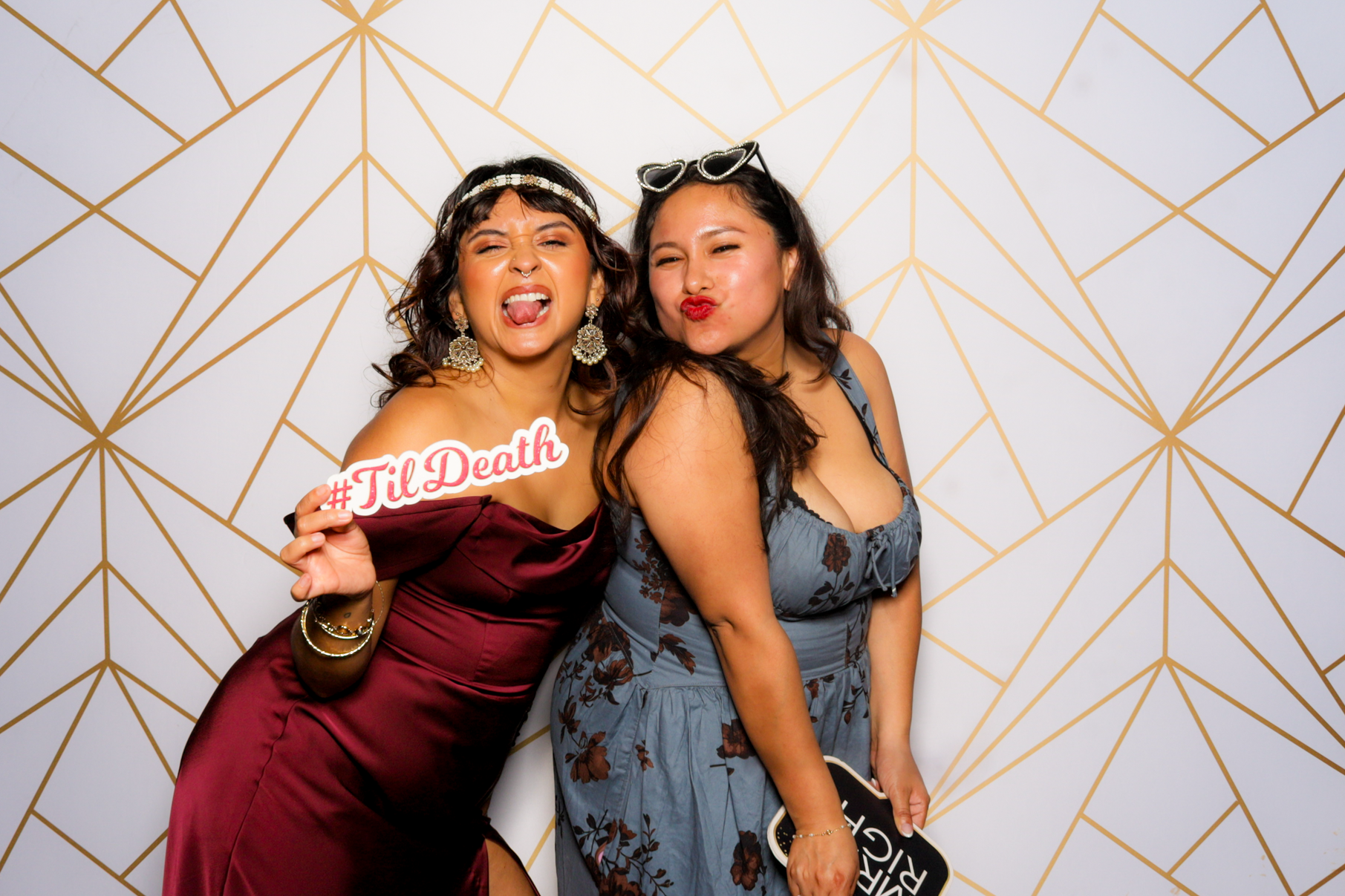 Ishaan + Jacqueline Wedding | View more photos from the event at v1.boothgallery.com/u/PhabPhotobooth/Ishaan-Jacqueline-Wedding