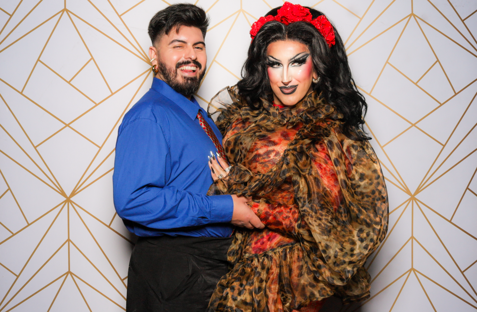 Ishaan + Jacqueline Wedding | View more photos from the event at v1.boothgallery.com/u/PhabPhotobooth/Ishaan-Jacqueline-Wedding