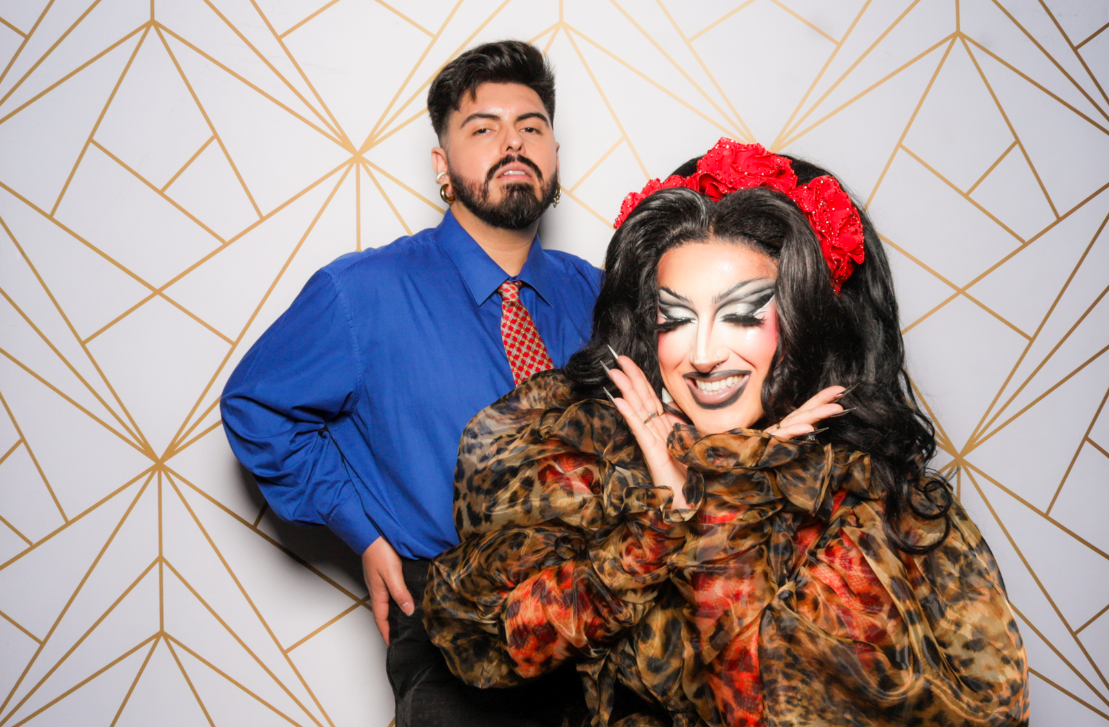 Ishaan + Jacqueline Wedding | View more photos from the event at v1.boothgallery.com/u/PhabPhotobooth/Ishaan-Jacqueline-Wedding