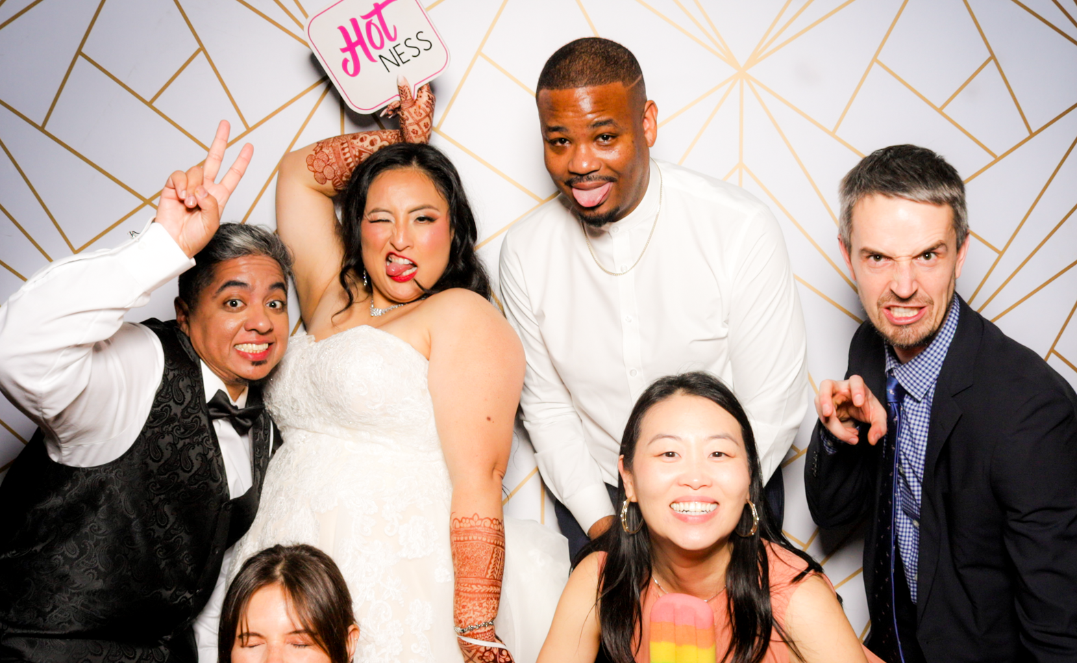 Ishaan + Jacqueline Wedding | View more photos from the event at v1.boothgallery.com/u/PhabPhotobooth/Ishaan-Jacqueline-Wedding