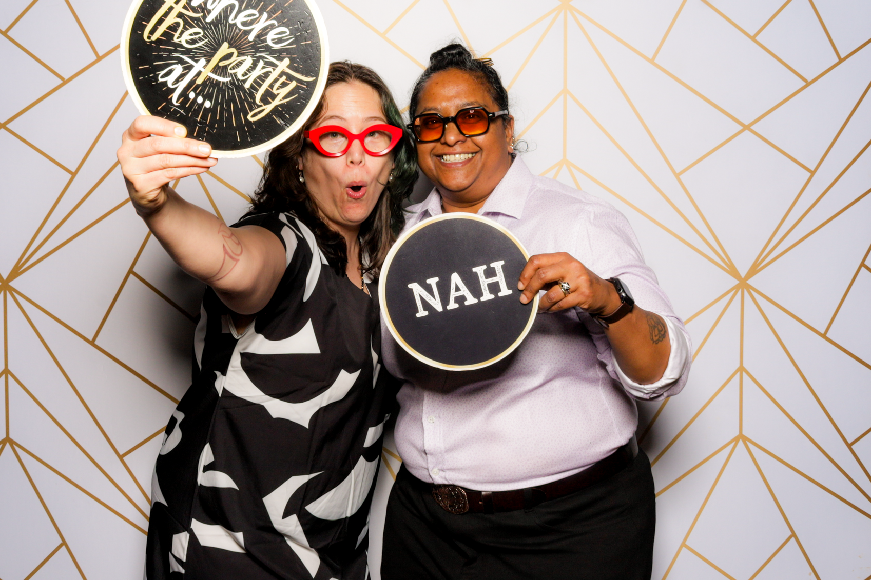 Ishaan + Jacqueline Wedding | View more photos from the event at v1.boothgallery.com/u/PhabPhotobooth/Ishaan-Jacqueline-Wedding