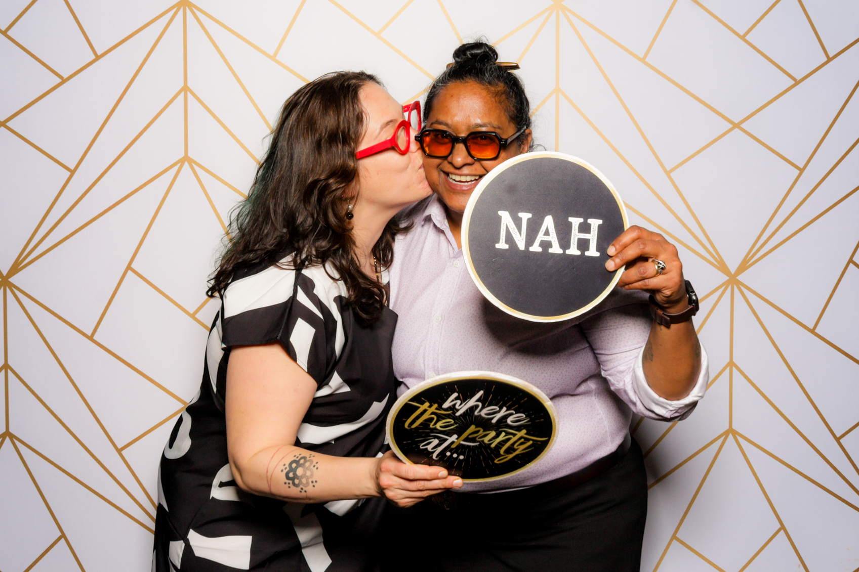 Ishaan + Jacqueline Wedding | View more photos from the event at v1.boothgallery.com/u/PhabPhotobooth/Ishaan-Jacqueline-Wedding