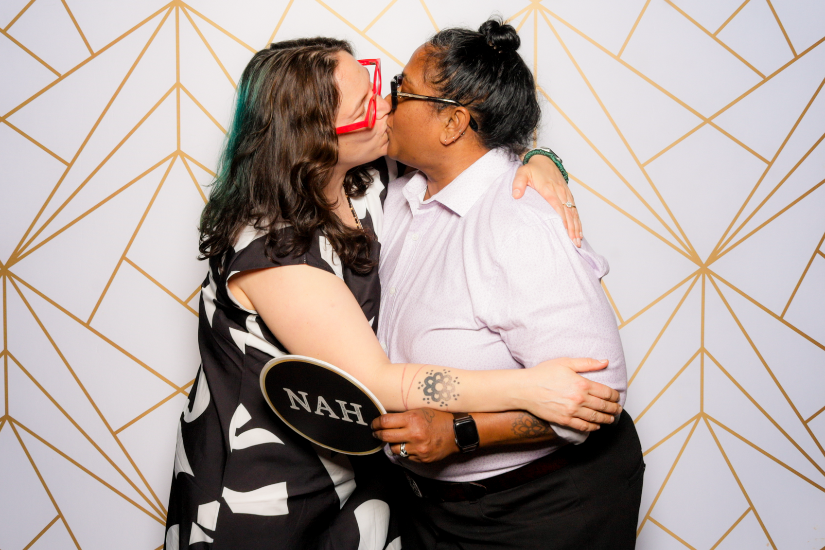 Ishaan + Jacqueline Wedding | View more photos from the event at v1.boothgallery.com/u/PhabPhotobooth/Ishaan-Jacqueline-Wedding