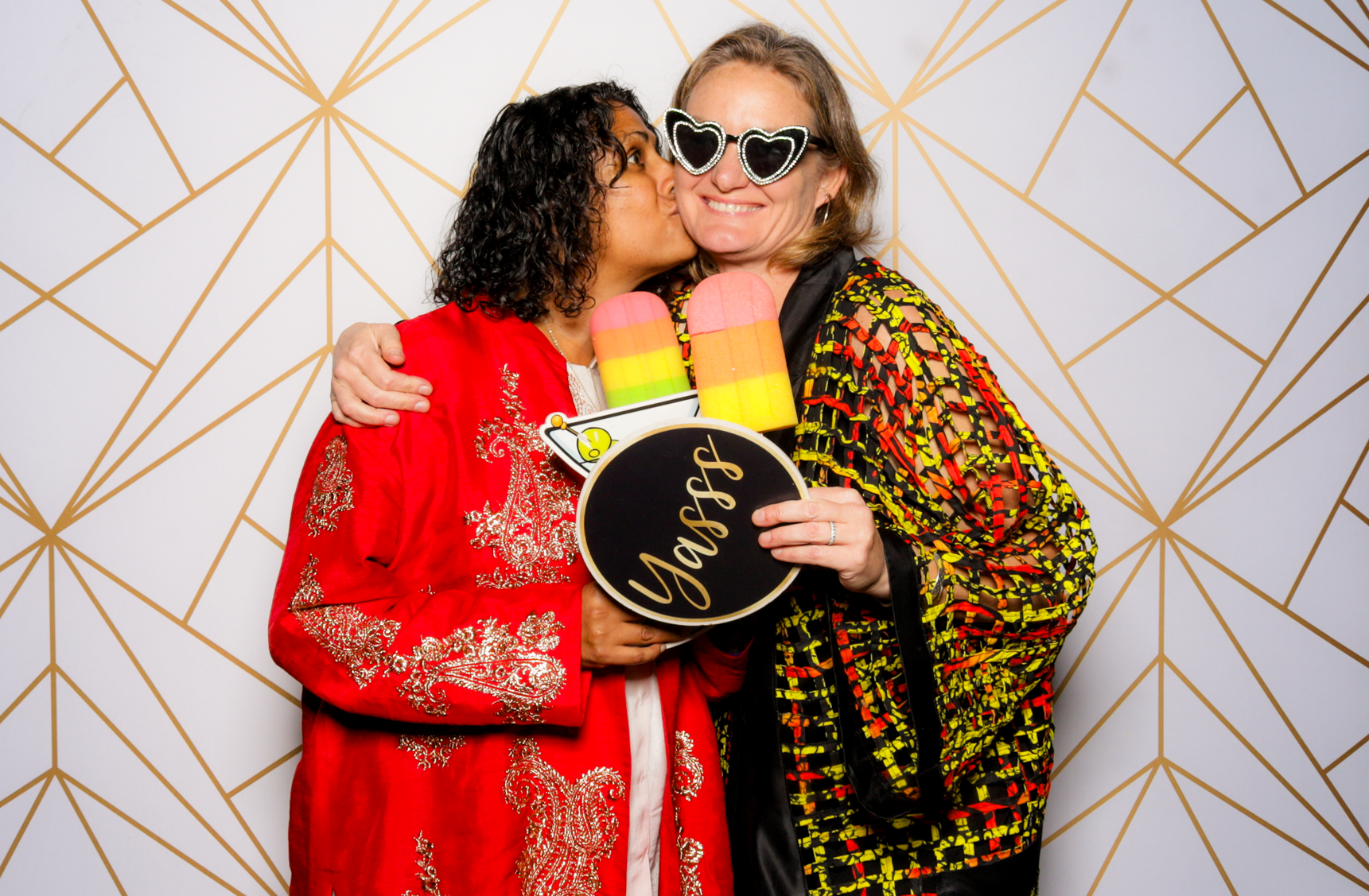 Ishaan + Jacqueline Wedding | View more photos from the event at v1.boothgallery.com/u/PhabPhotobooth/Ishaan-Jacqueline-Wedding