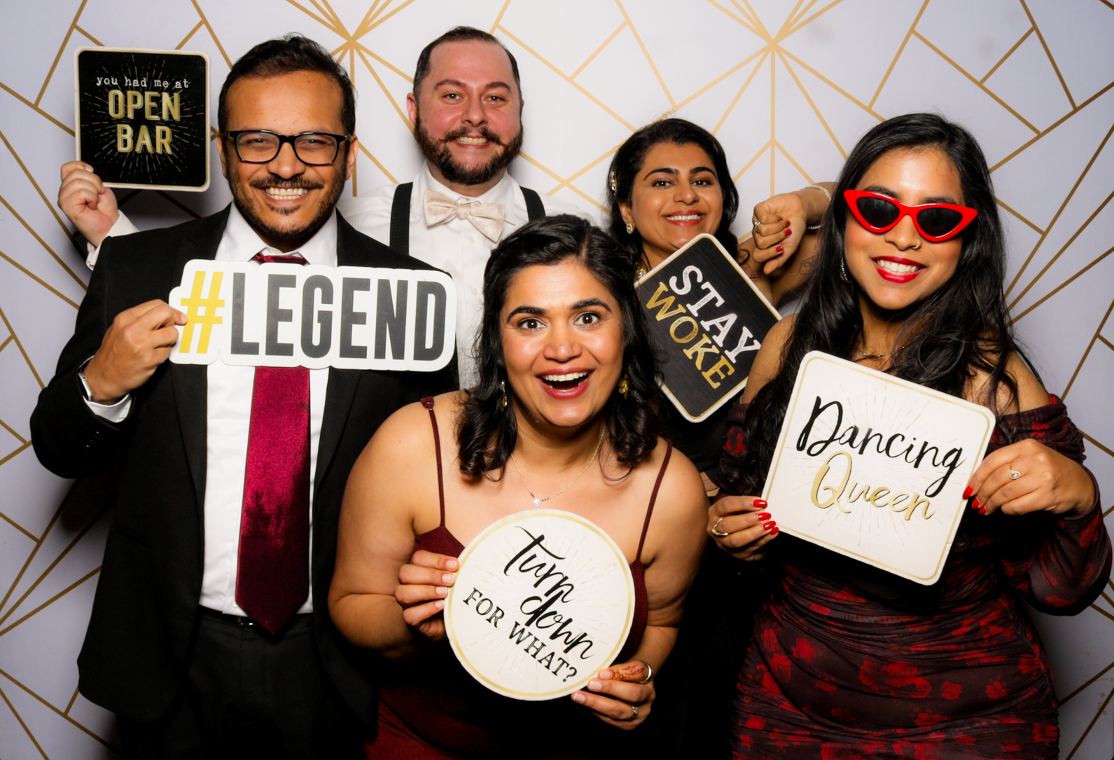 Ishaan + Jacqueline Wedding | View more photos from the event at v1.boothgallery.com/u/PhabPhotobooth/Ishaan-Jacqueline-Wedding