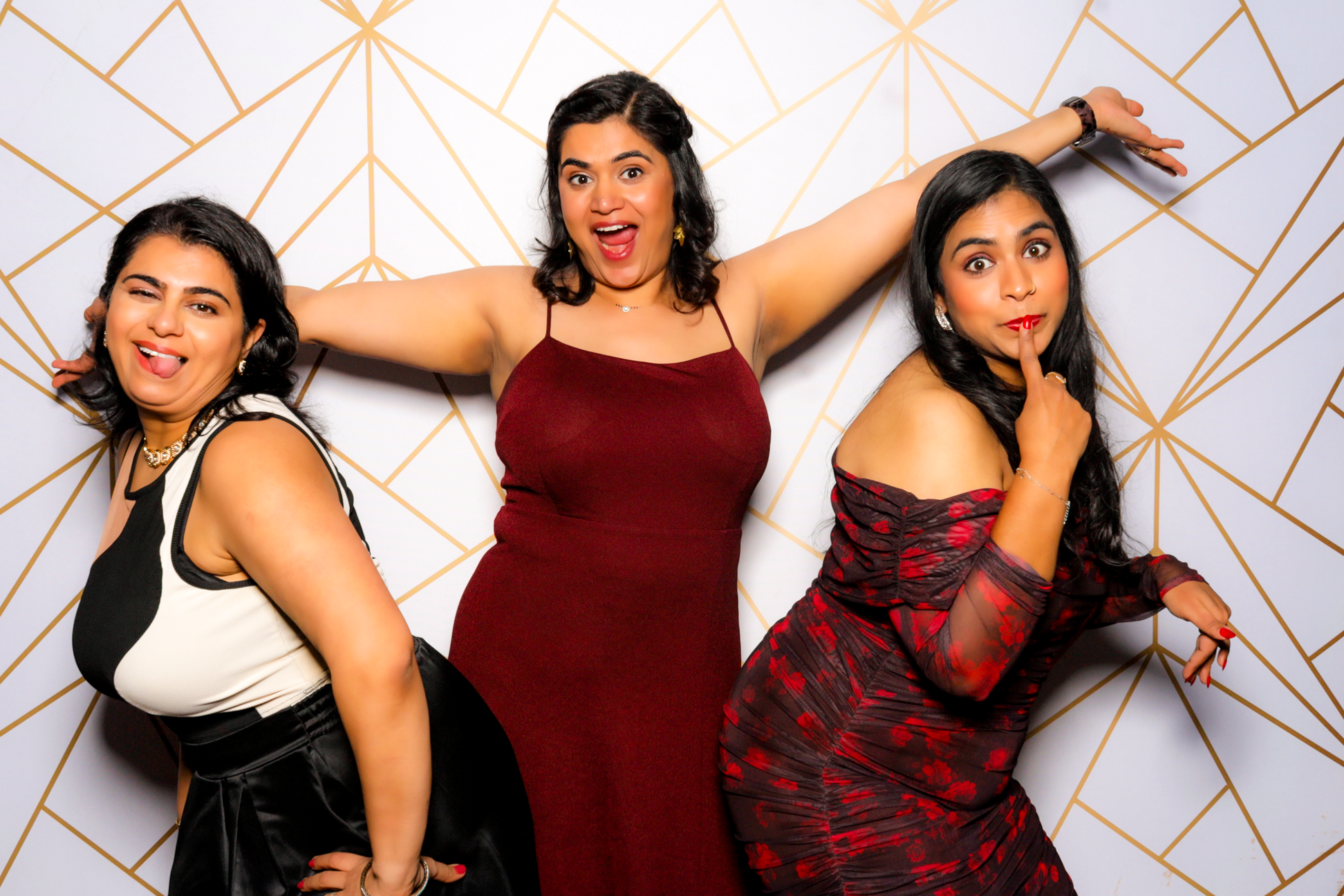 Ishaan + Jacqueline Wedding | View more photos from the event at v1.boothgallery.com/u/PhabPhotobooth/Ishaan-Jacqueline-Wedding