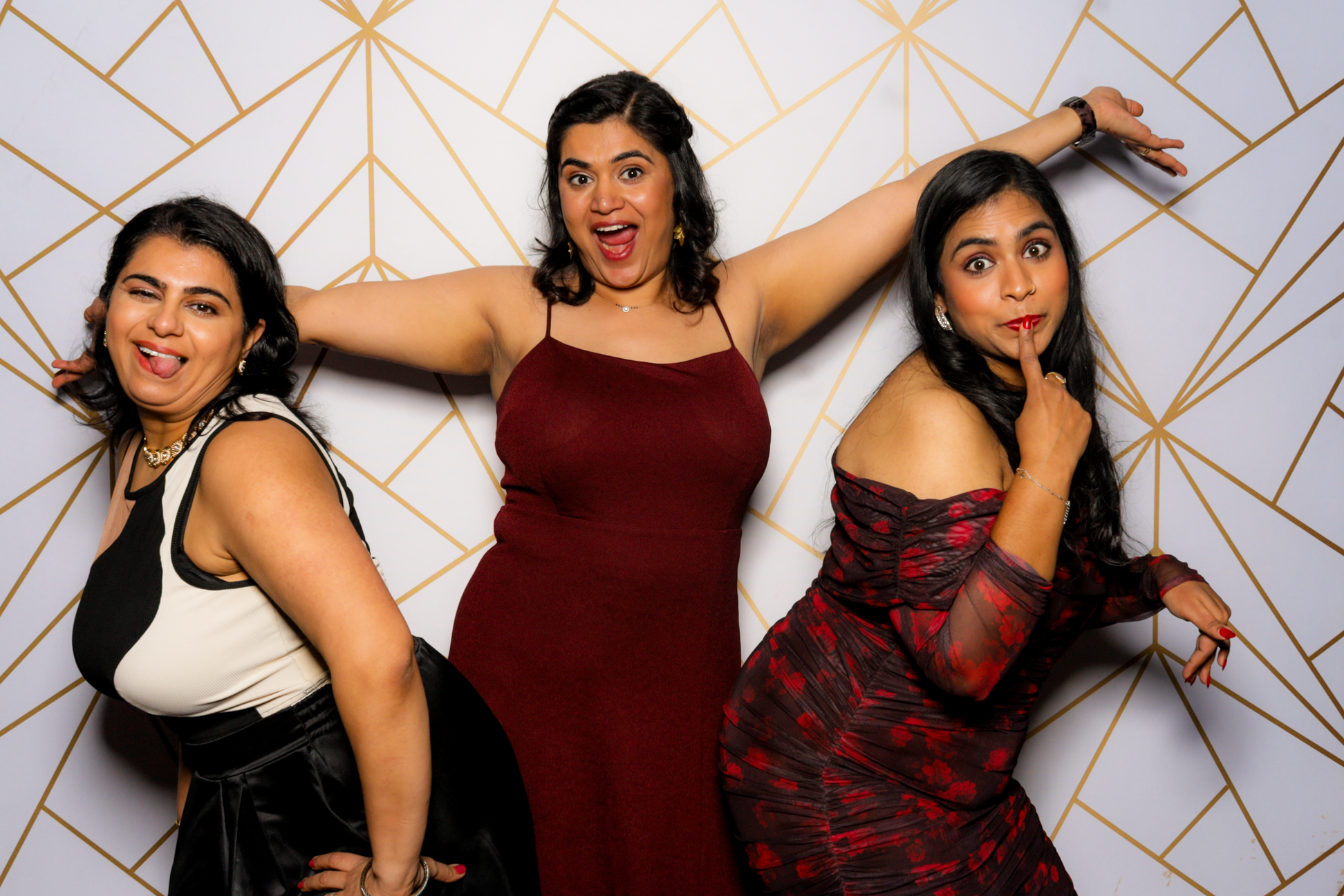 Ishaan + Jacqueline Wedding | View more photos from the event at v1.boothgallery.com/u/PhabPhotobooth/Ishaan-Jacqueline-Wedding