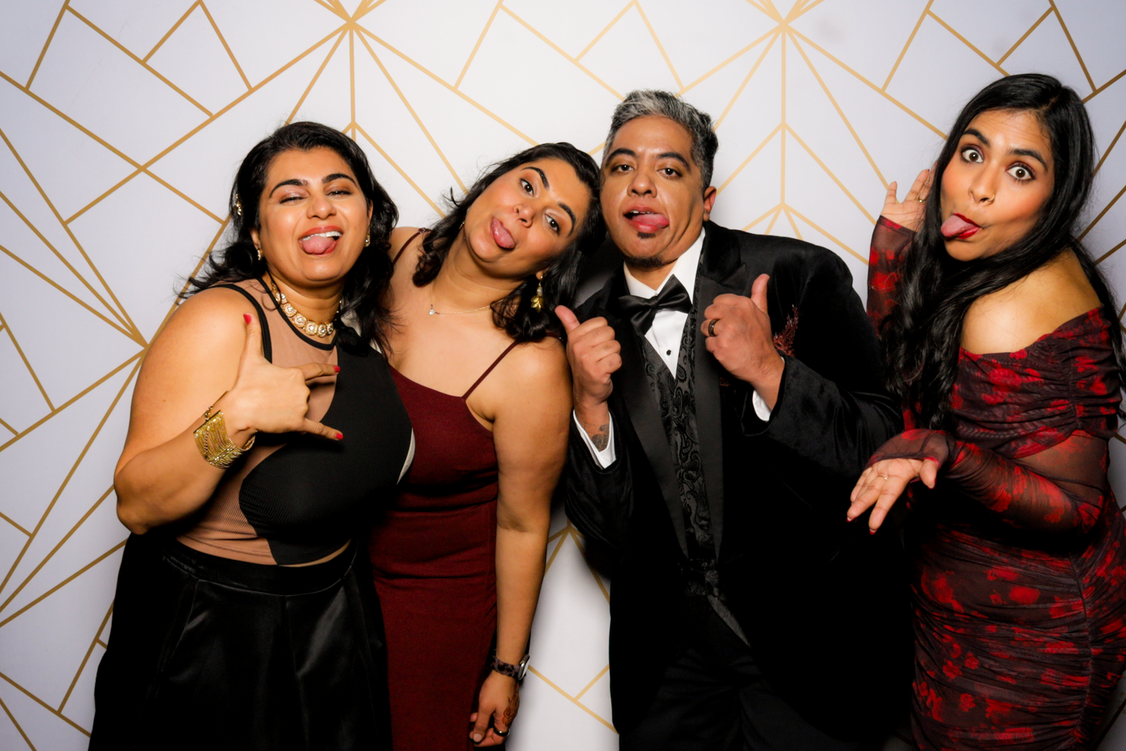 Ishaan + Jacqueline Wedding | View more photos from the event at v1.boothgallery.com/u/PhabPhotobooth/Ishaan-Jacqueline-Wedding