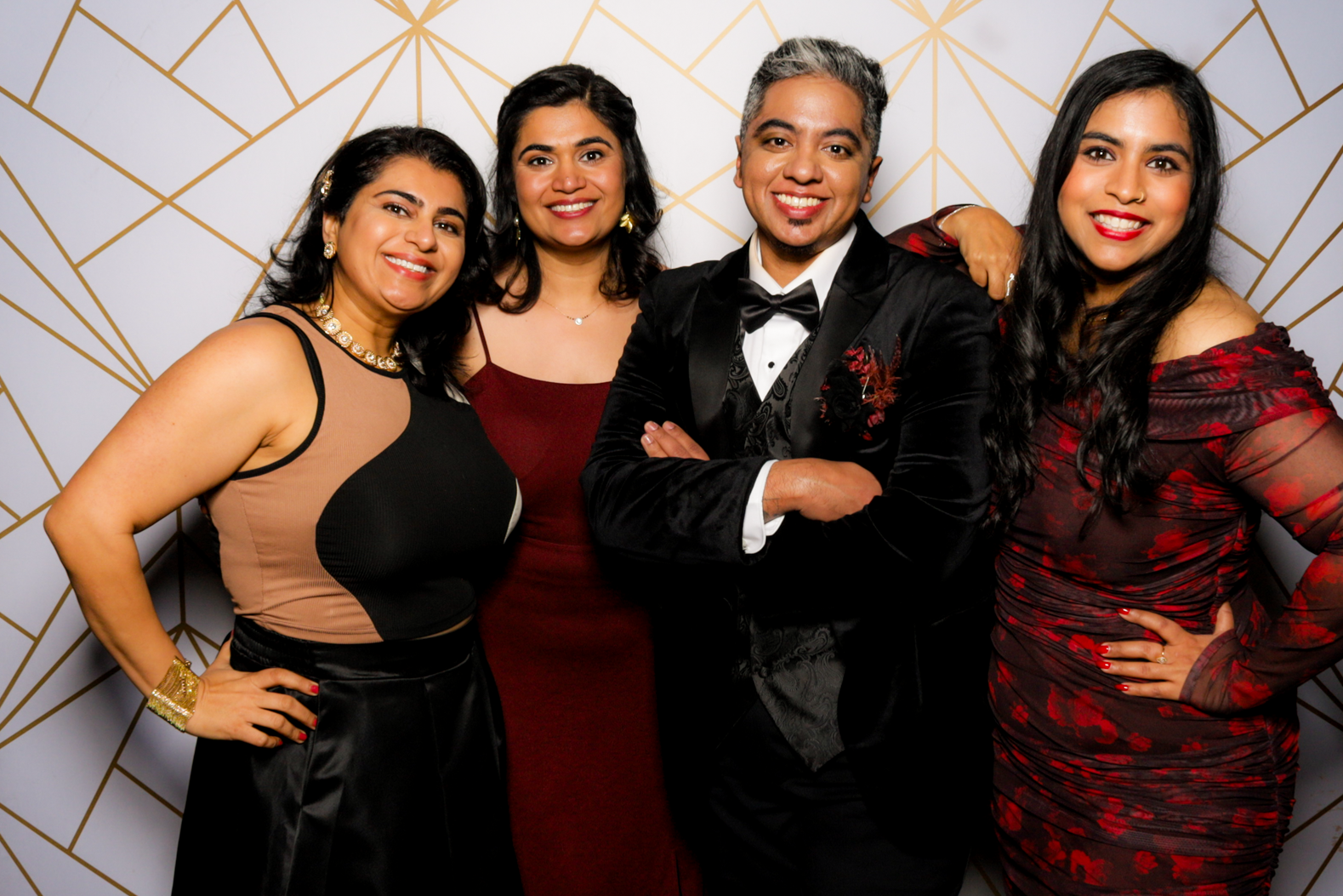 Ishaan + Jacqueline Wedding | View more photos from the event at v1.boothgallery.com/u/PhabPhotobooth/Ishaan-Jacqueline-Wedding