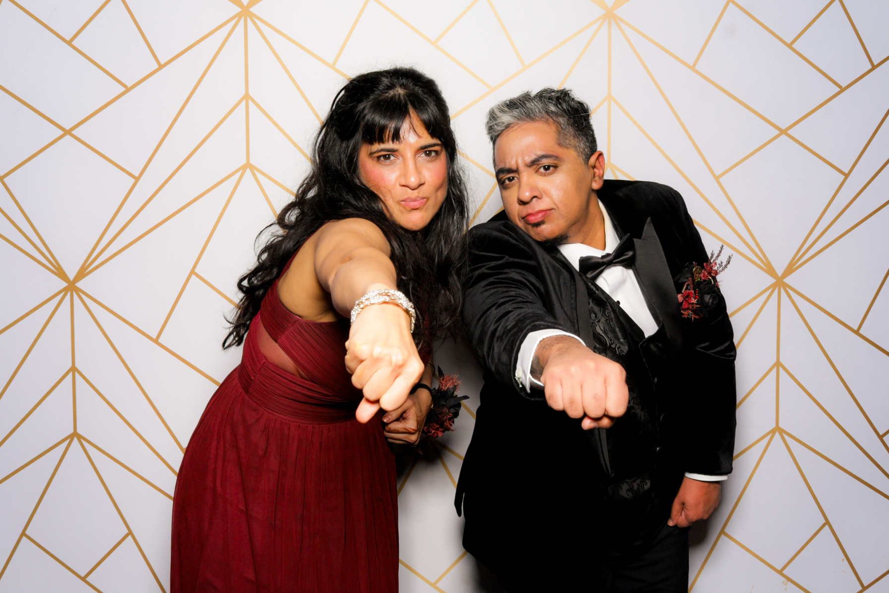 Ishaan + Jacqueline Wedding | View more photos from the event at v1.boothgallery.com/u/PhabPhotobooth/Ishaan-Jacqueline-Wedding