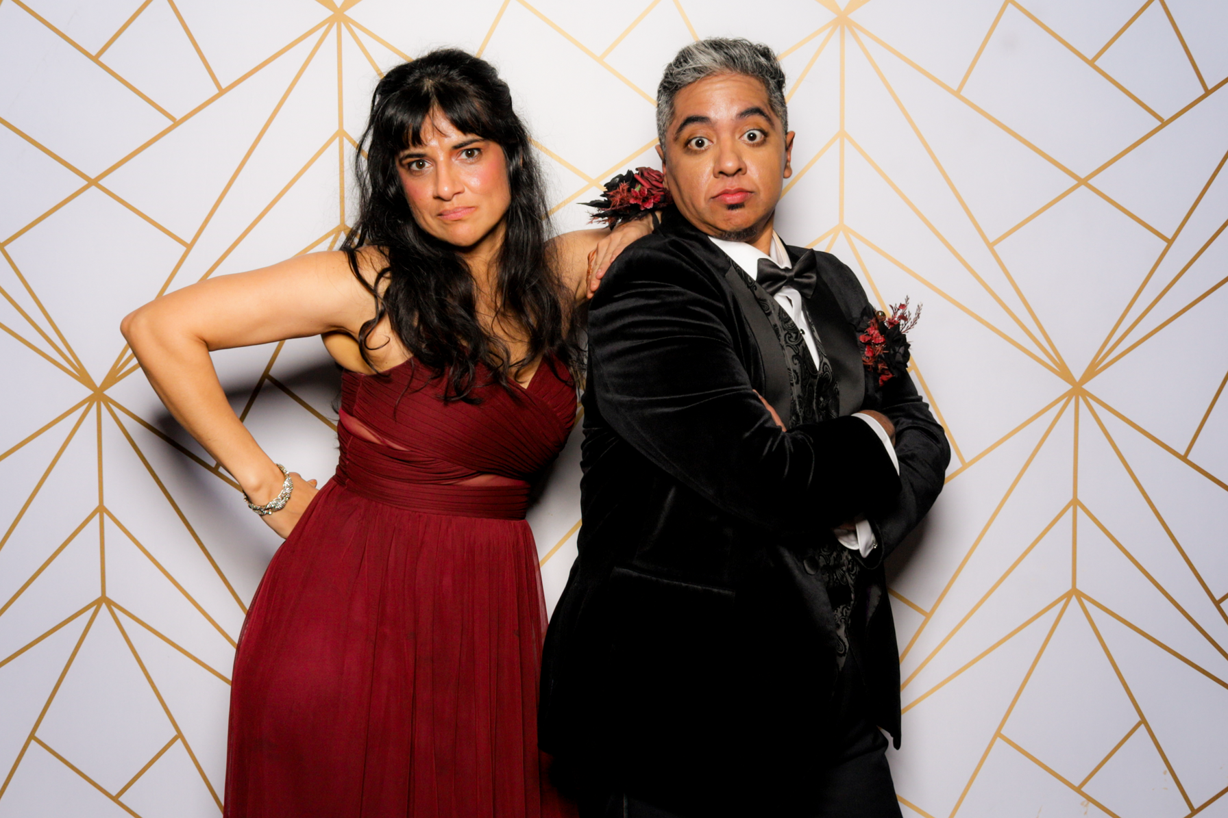 Ishaan + Jacqueline Wedding | View more photos from the event at v1.boothgallery.com/u/PhabPhotobooth/Ishaan-Jacqueline-Wedding