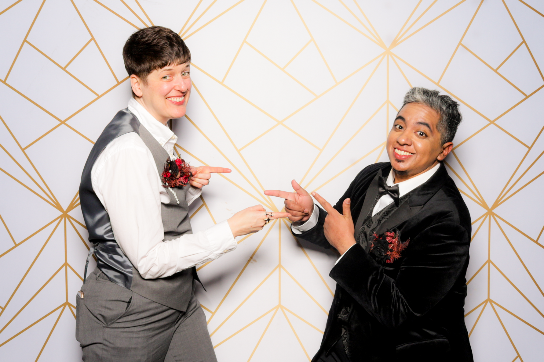 Ishaan + Jacqueline Wedding | View more photos from the event at v1.boothgallery.com/u/PhabPhotobooth/Ishaan-Jacqueline-Wedding