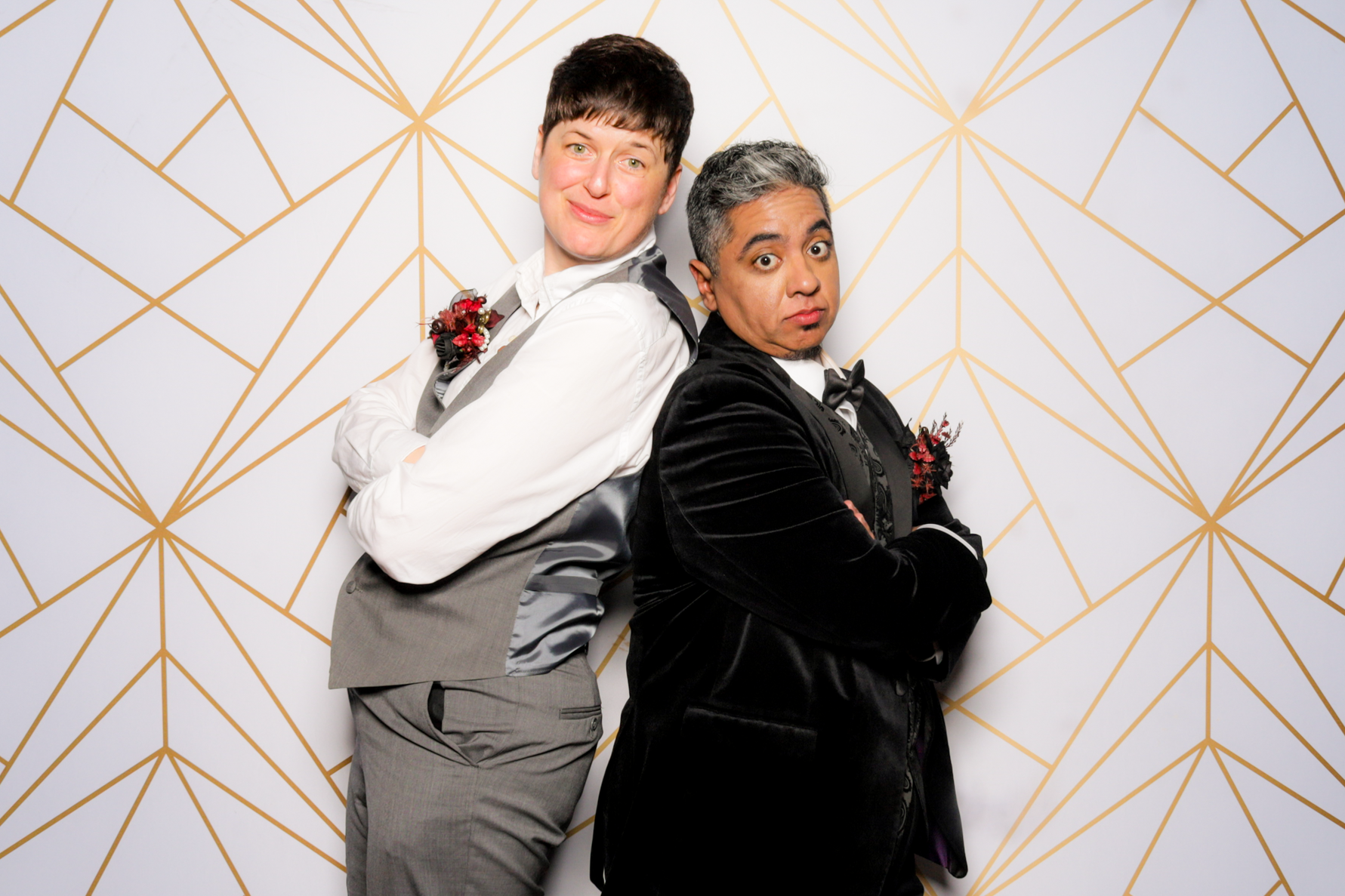 Ishaan + Jacqueline Wedding | View more photos from the event at v1.boothgallery.com/u/PhabPhotobooth/Ishaan-Jacqueline-Wedding