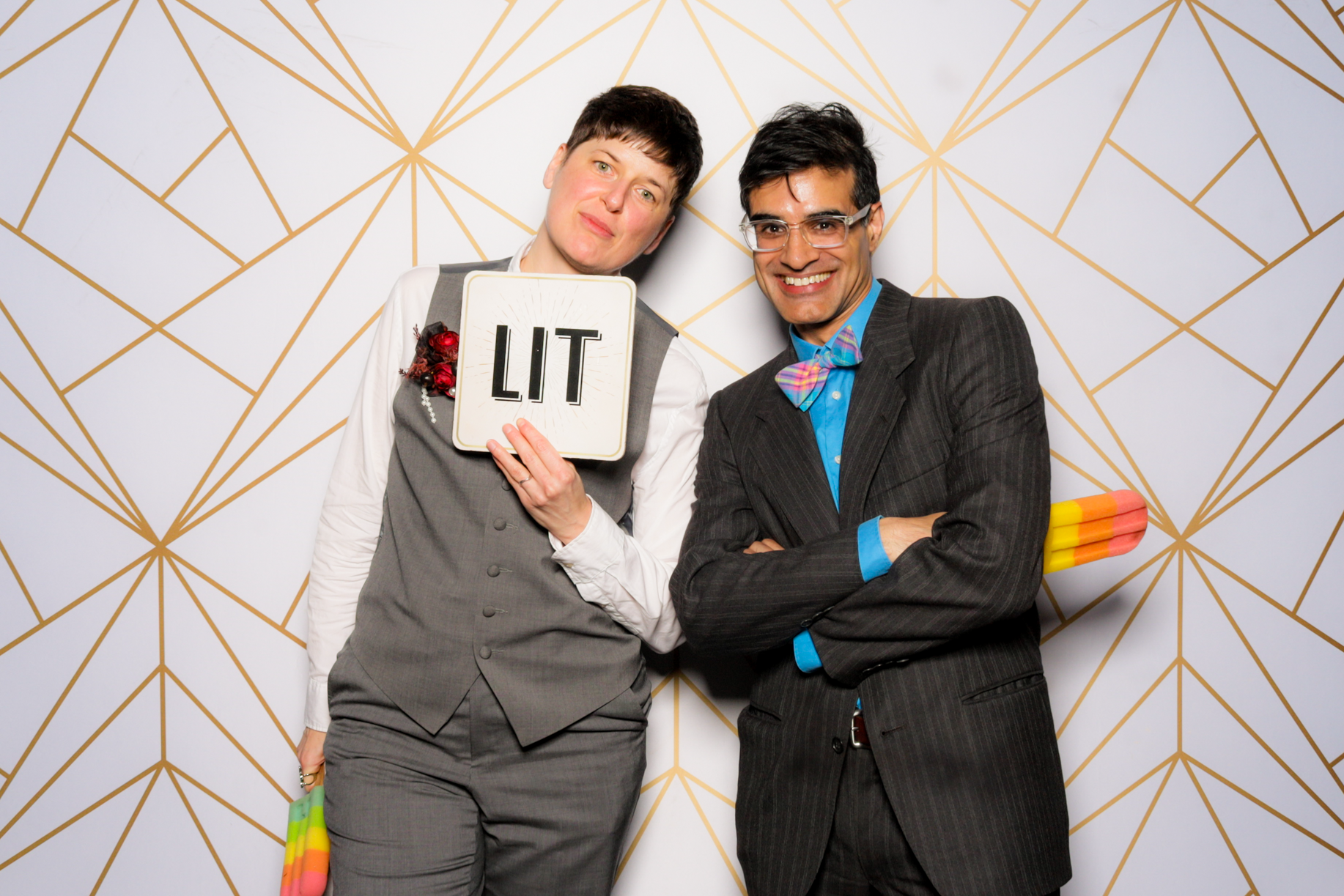 Ishaan + Jacqueline Wedding | View more photos from the event at v1.boothgallery.com/u/PhabPhotobooth/Ishaan-Jacqueline-Wedding