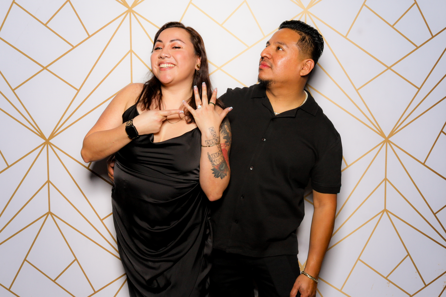 Ishaan + Jacqueline Wedding | View more photos from the event at v1.boothgallery.com/u/PhabPhotobooth/Ishaan-Jacqueline-Wedding