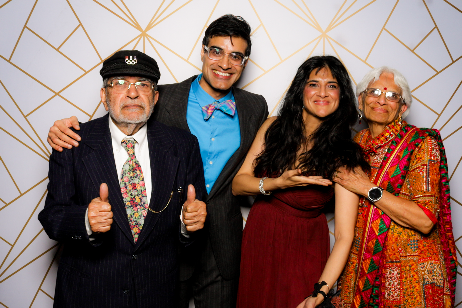 Ishaan + Jacqueline Wedding | View more photos from the event at v1.boothgallery.com/u/PhabPhotobooth/Ishaan-Jacqueline-Wedding