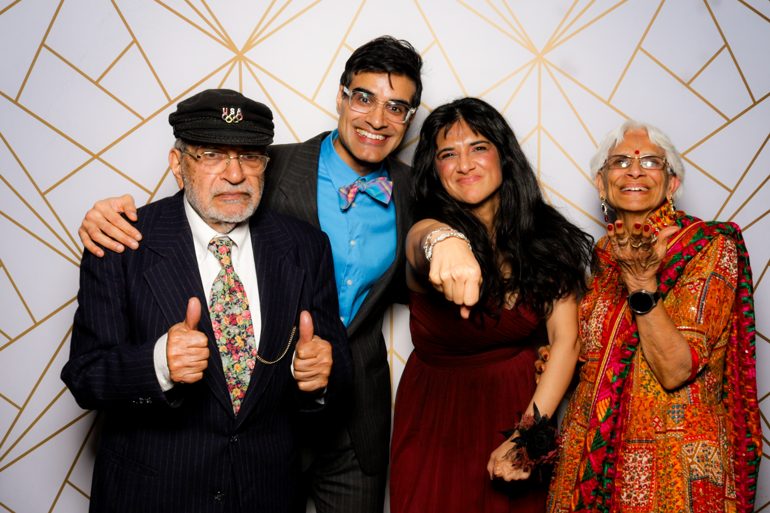 Ishaan + Jacqueline Wedding | View more photos from the event at v1.boothgallery.com/u/PhabPhotobooth/Ishaan-Jacqueline-Wedding