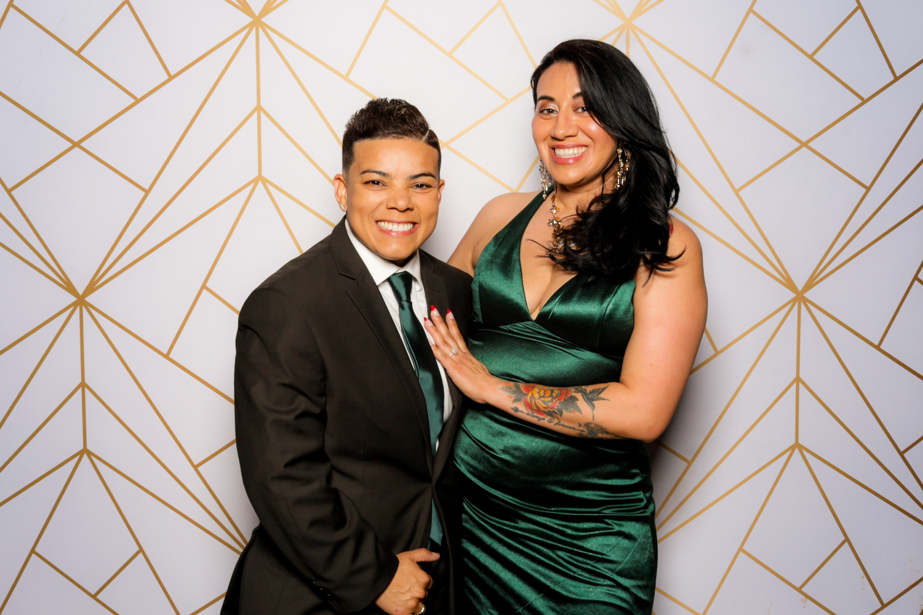 Ishaan + Jacqueline Wedding | View more photos from the event at v1.boothgallery.com/u/PhabPhotobooth/Ishaan-Jacqueline-Wedding