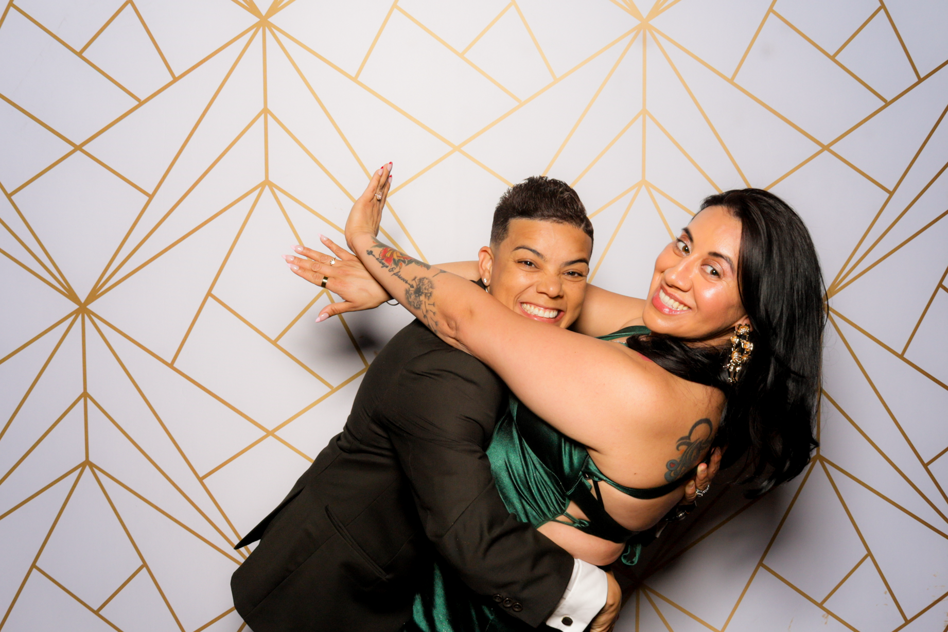 Ishaan + Jacqueline Wedding | View more photos from the event at v1.boothgallery.com/u/PhabPhotobooth/Ishaan-Jacqueline-Wedding