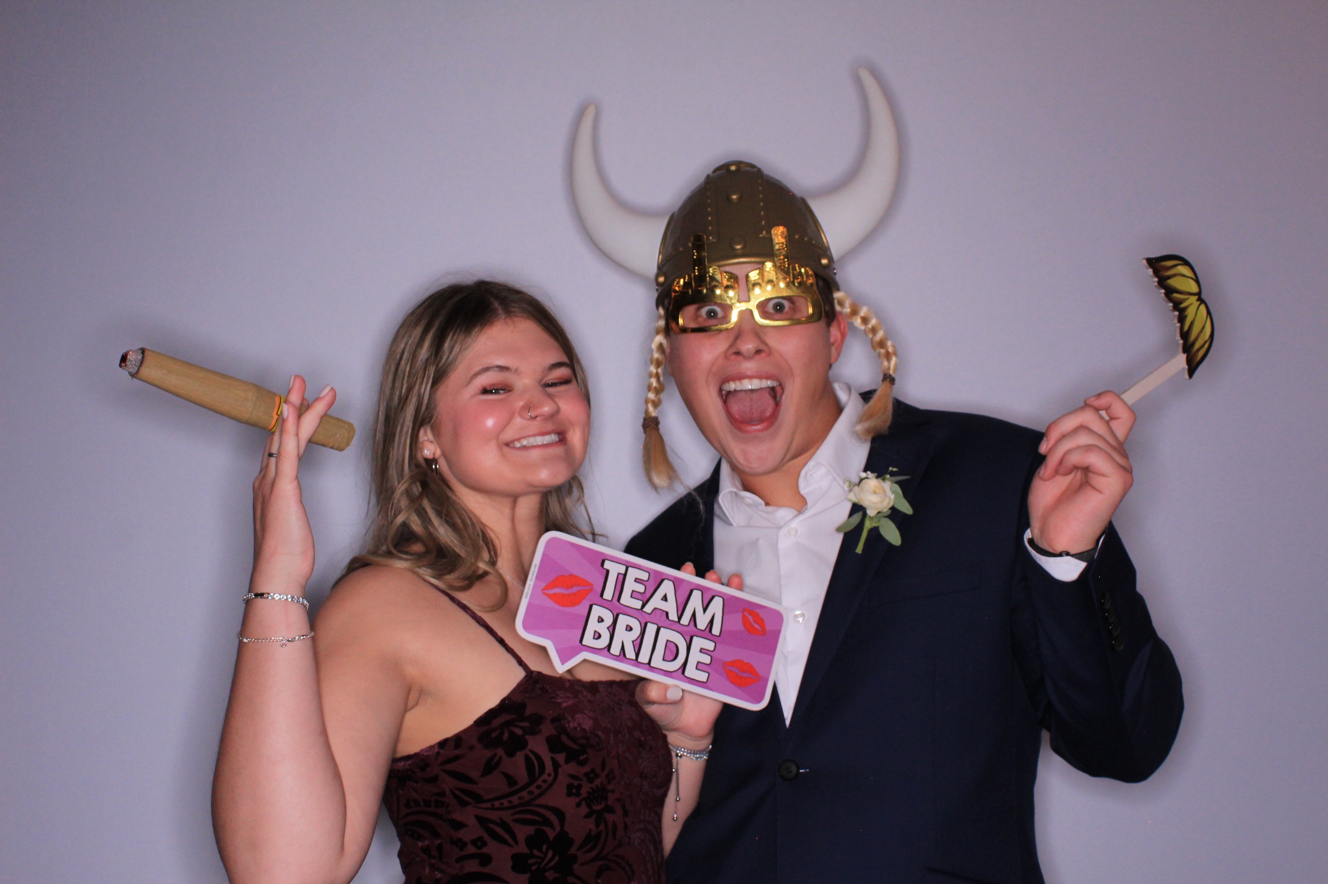 Abbie and Bryce | View more photos from the event at gallery.photoboothbillings.com/u/PhotoBoothBillings/Abbie-and-Bryce