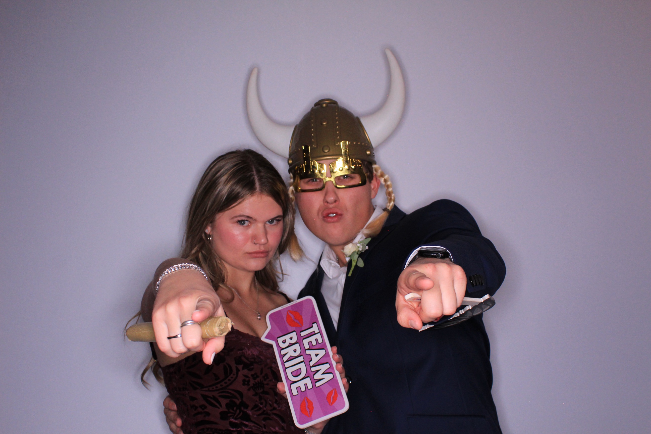 Abbie and Bryce | View more photos from the event at gallery.photoboothbillings.com/u/PhotoBoothBillings/Abbie-and-Bryce