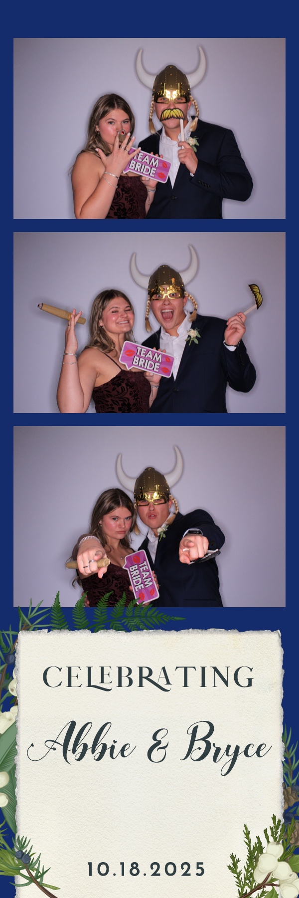 Abbie and Bryce | View more photos from the event at gallery.photoboothbillings.com/u/PhotoBoothBillings/Abbie-and-Bryce