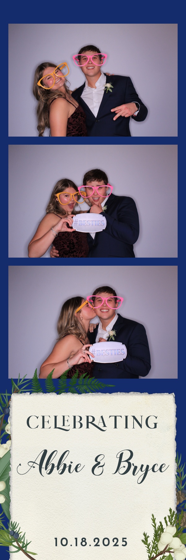 Abbie and Bryce | View more photos from the event at gallery.photoboothbillings.com/u/PhotoBoothBillings/Abbie-and-Bryce