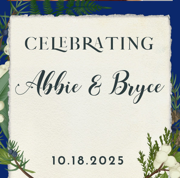 Abbie and Bryce | View more photos from the event at gallery.photoboothbillings.com/u/PhotoBoothBillings/Abbie-and-Bryce