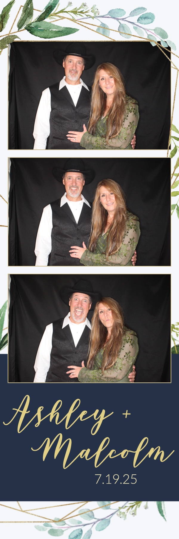 Ashley and Malcolm | View more photos from the event at gallery.photoboothbillings.com/u/PhotoBoothBillings/Ashley-and-Malcolm