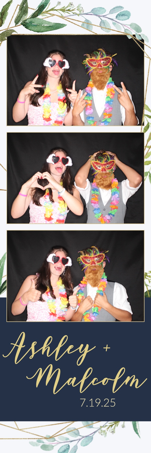 Ashley and Malcolm | View more photos from the event at gallery.photoboothbillings.com/u/PhotoBoothBillings/Ashley-and-Malcolm