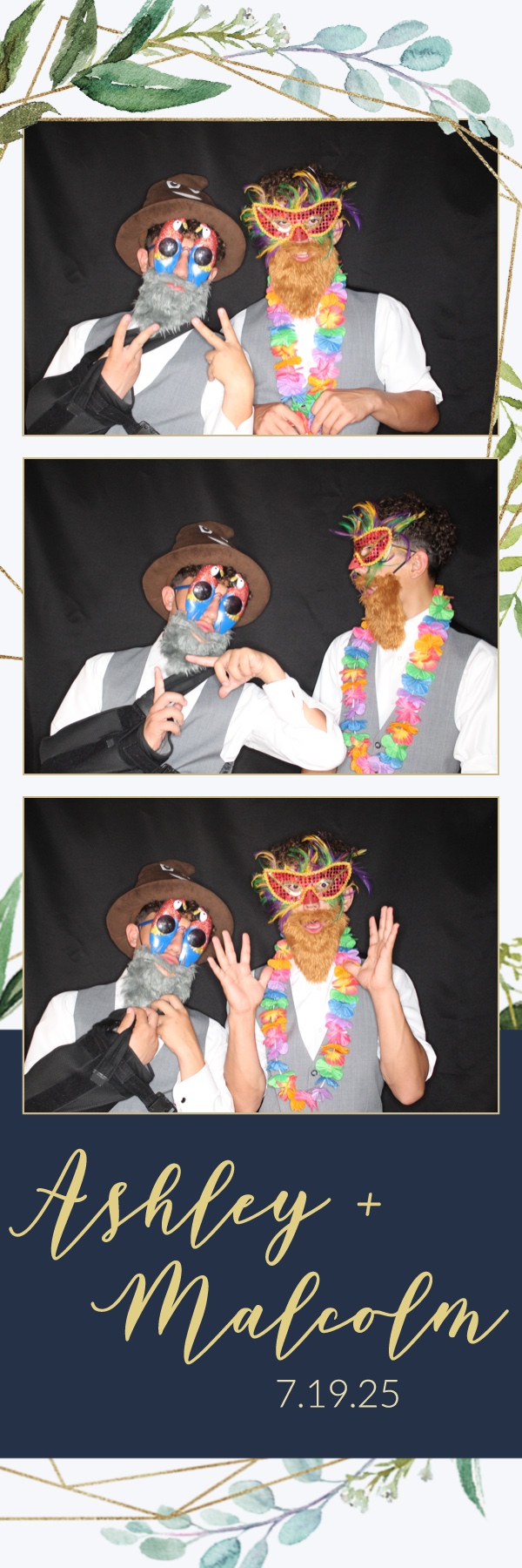 Ashley and Malcolm | View more photos from the event at gallery.photoboothbillings.com/u/PhotoBoothBillings/Ashley-and-Malcolm