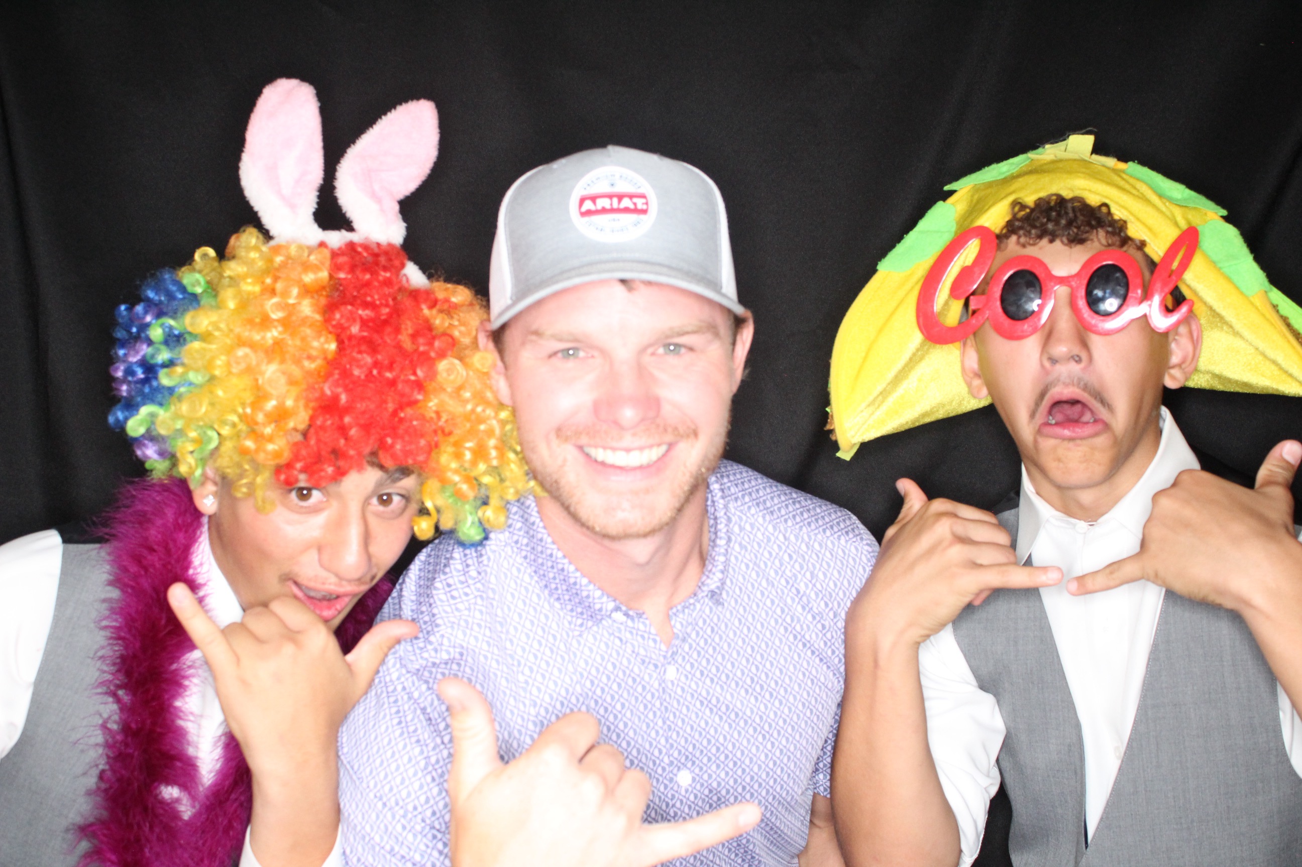 Ashley and Malcolm | View more photos from the event at gallery.photoboothbillings.com/u/PhotoBoothBillings/Ashley-and-Malcolm